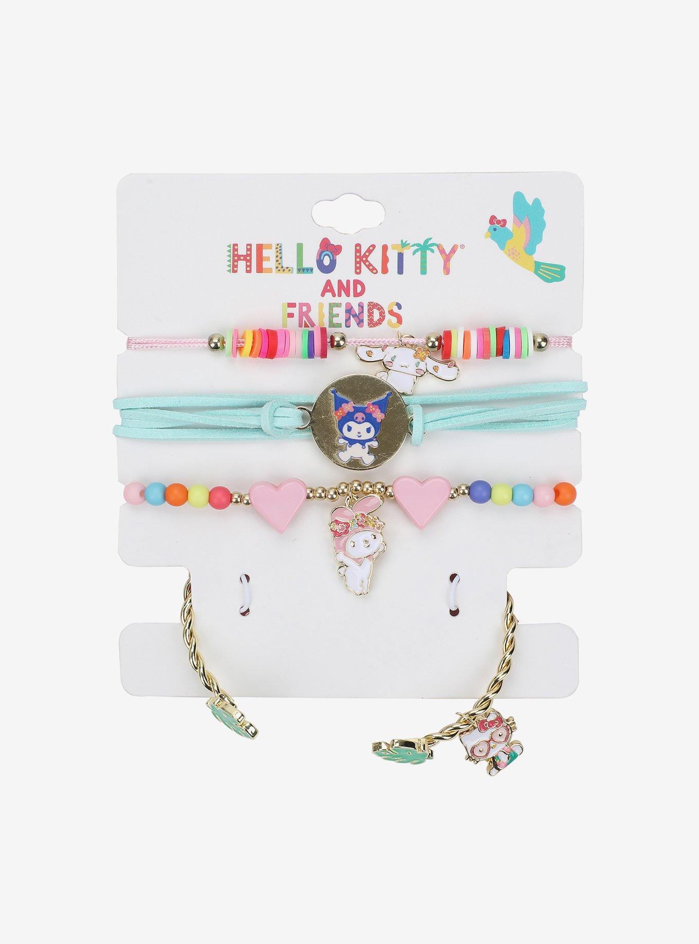 Sanrio Hello Kitty and Friends Floral Bracelet Set, , hi-res