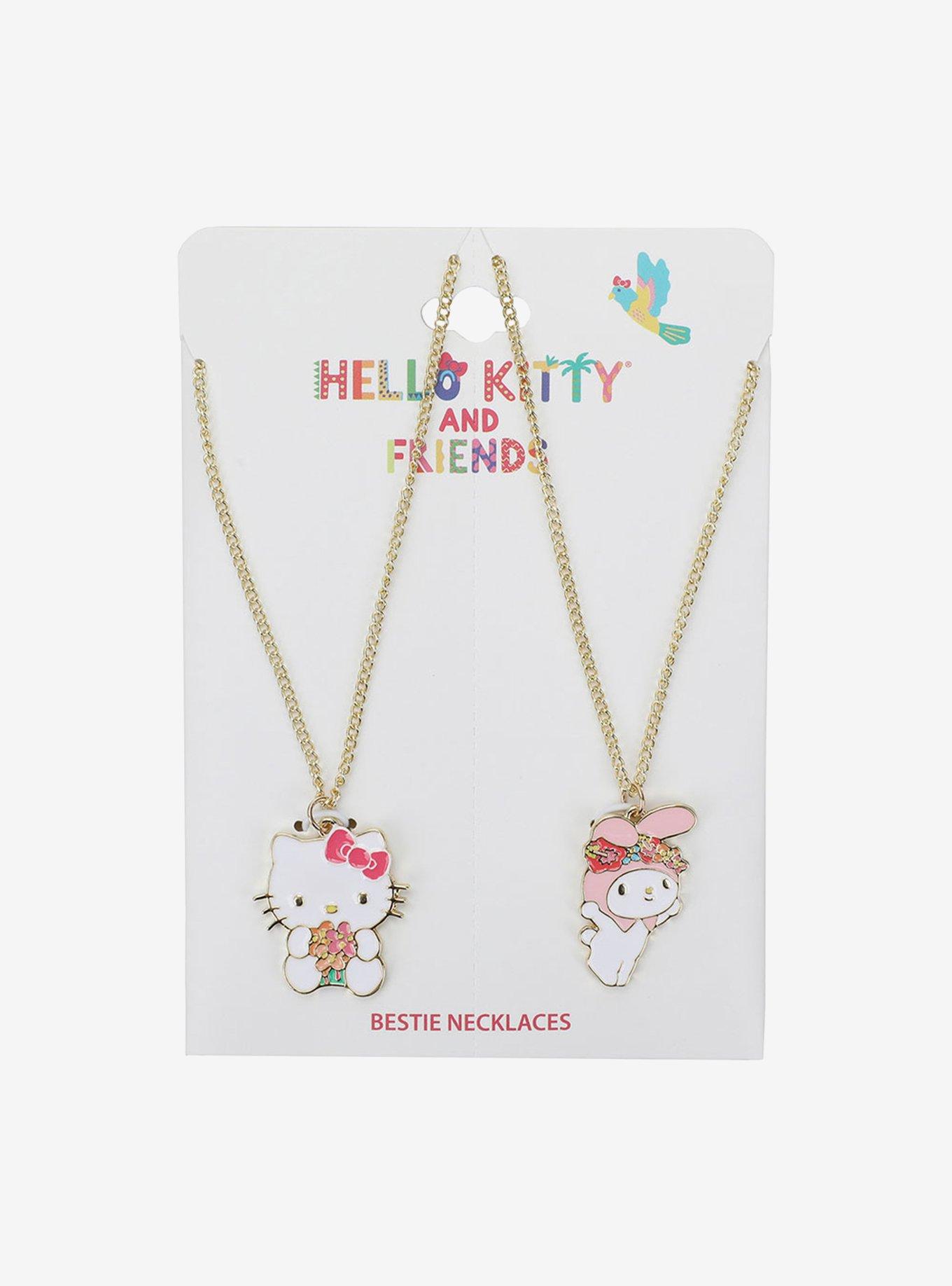 Sanrio Hello Kitty & My Melody Bestie Necklace Set, , hi-res