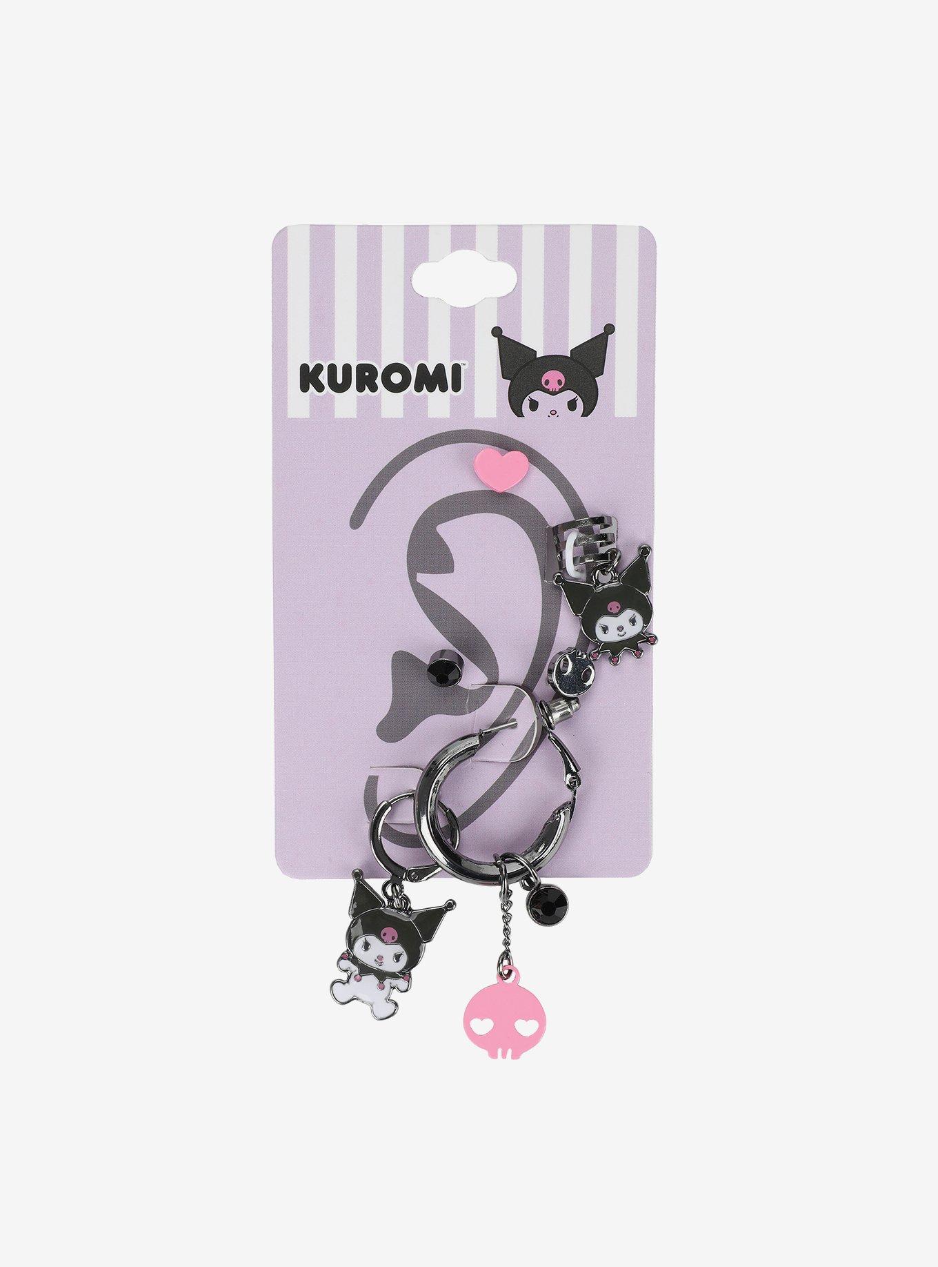 Sanrio Kuromi Icons Earring Set, , hi-res