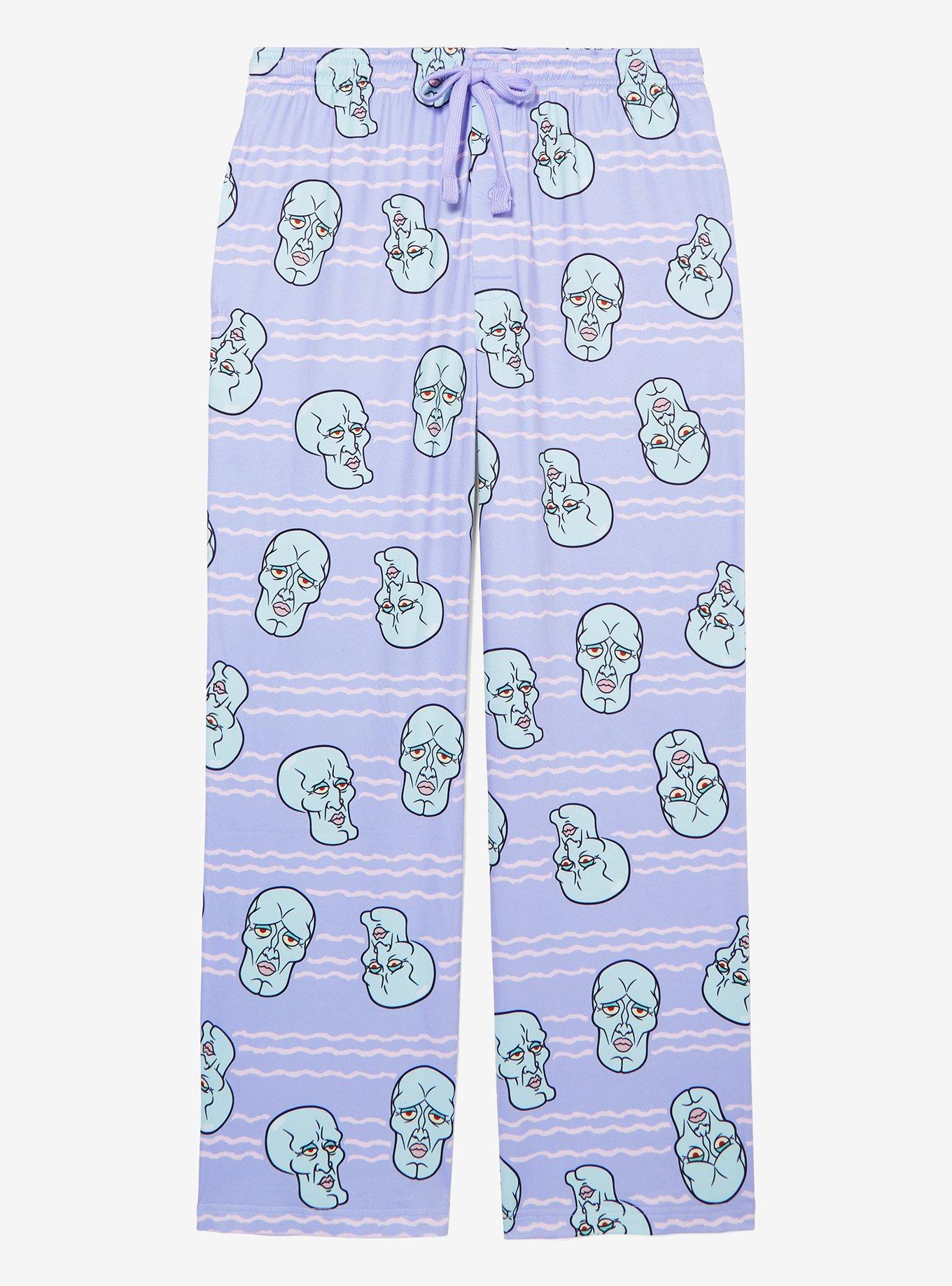 SpongeBob SquarePants Handsome Squidward Allover Print Sleep