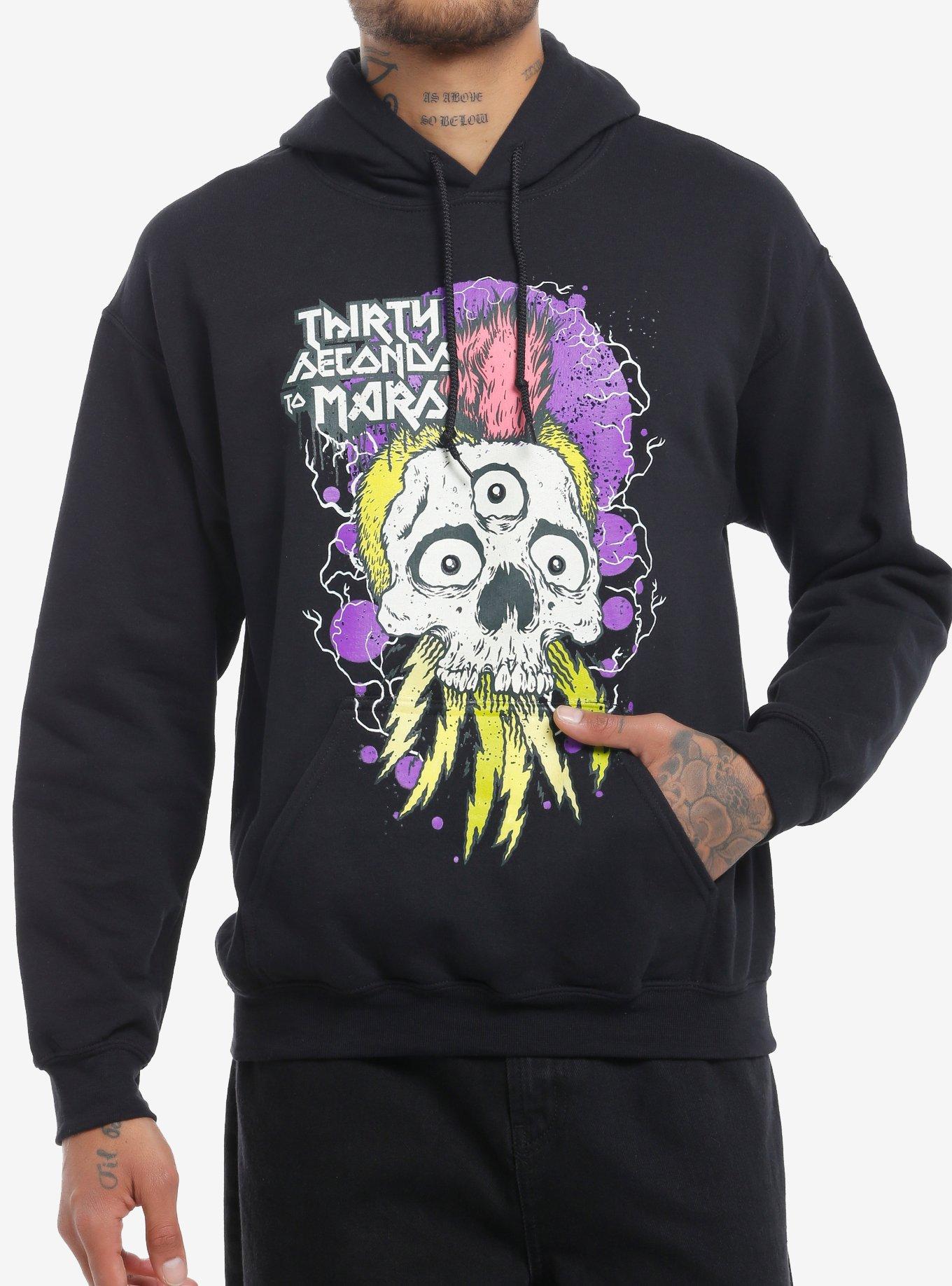 Thirty Seconds To Mars Skull Seasons Tour Hoodie, , hi-res