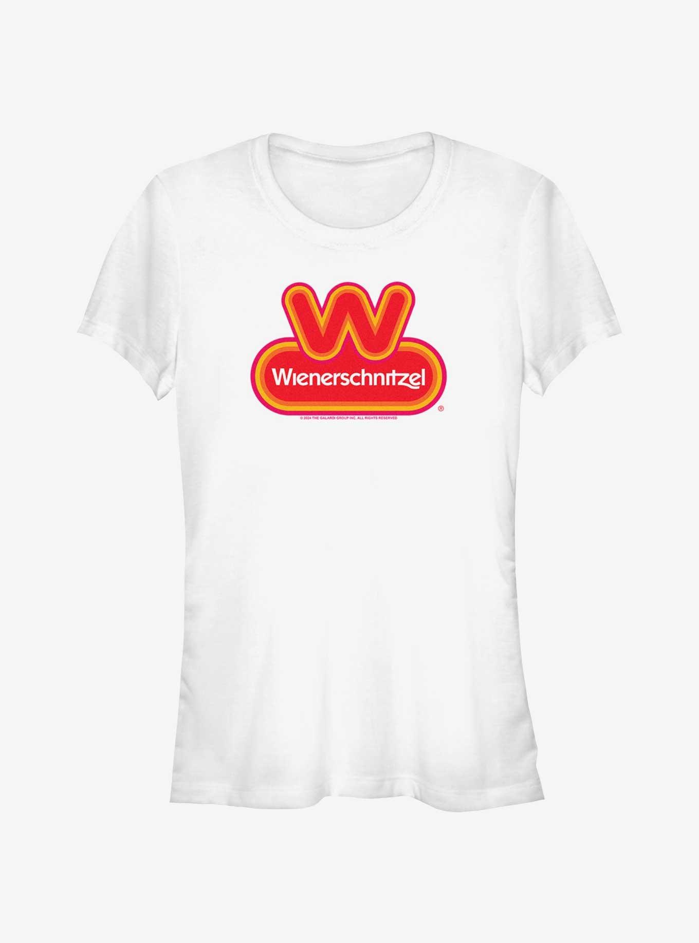 Wienerschnitzel Logo Girls T-Shirt, WHITE, hi-res