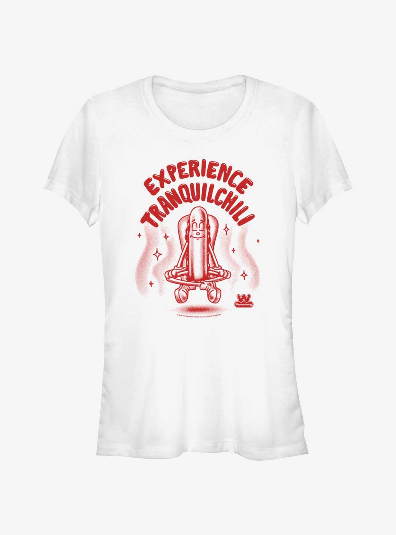 Wienerschnitzel Experience Tranquilchili Girls T-Shirt, WHITE, hi-res