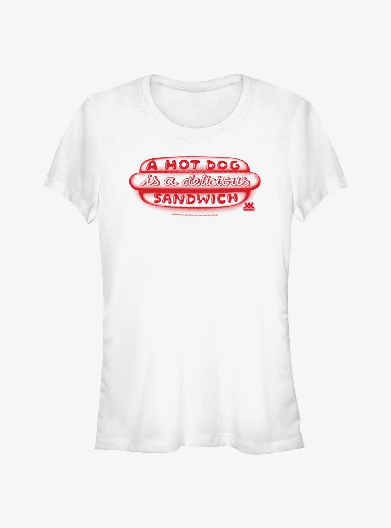 Wienerschnitzel A Delicious Sandwich Girls T-Shirt