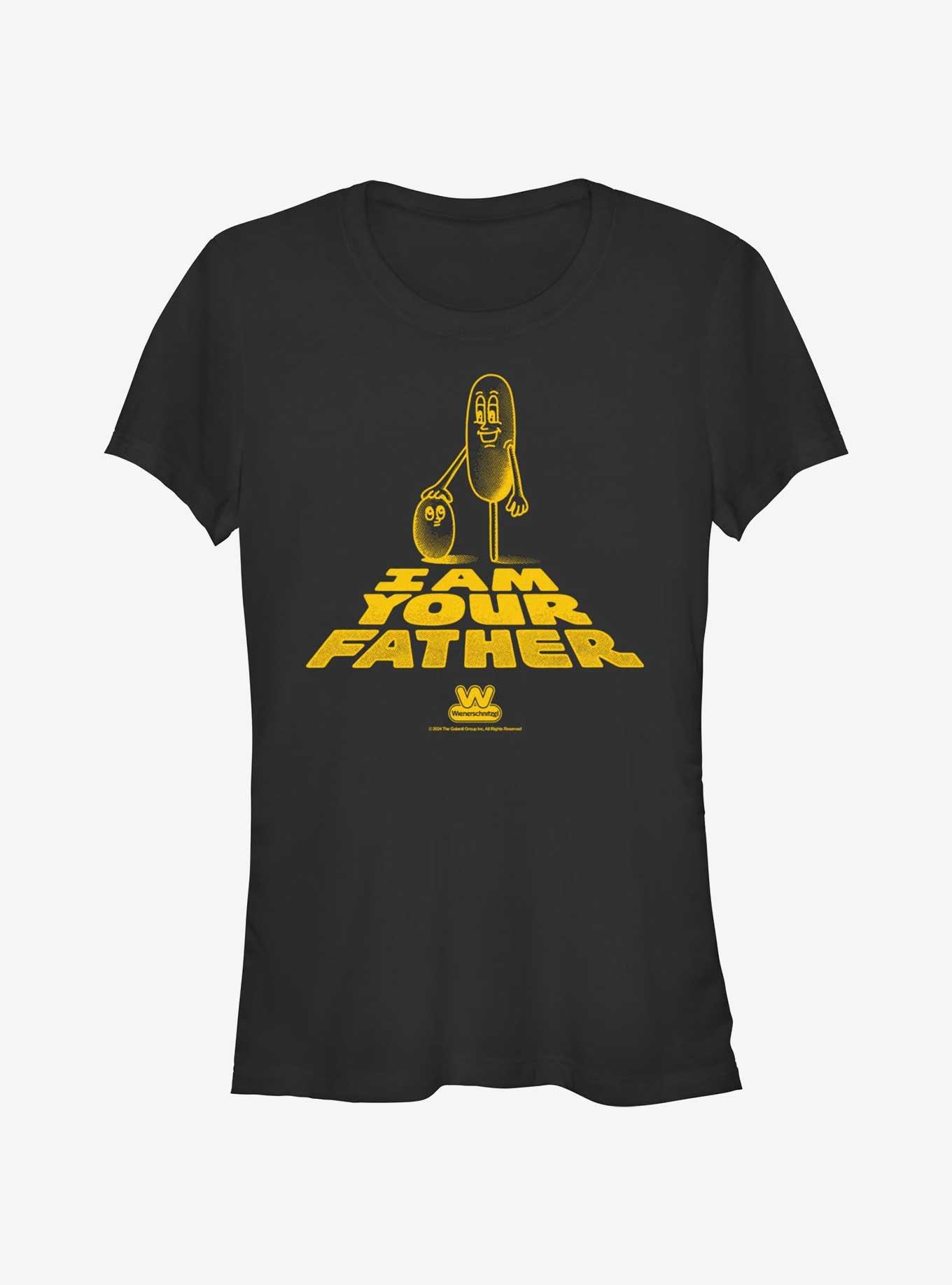 Wienerschnitzel I Am Your Father Girls T-Shirt, BLACK, hi-res