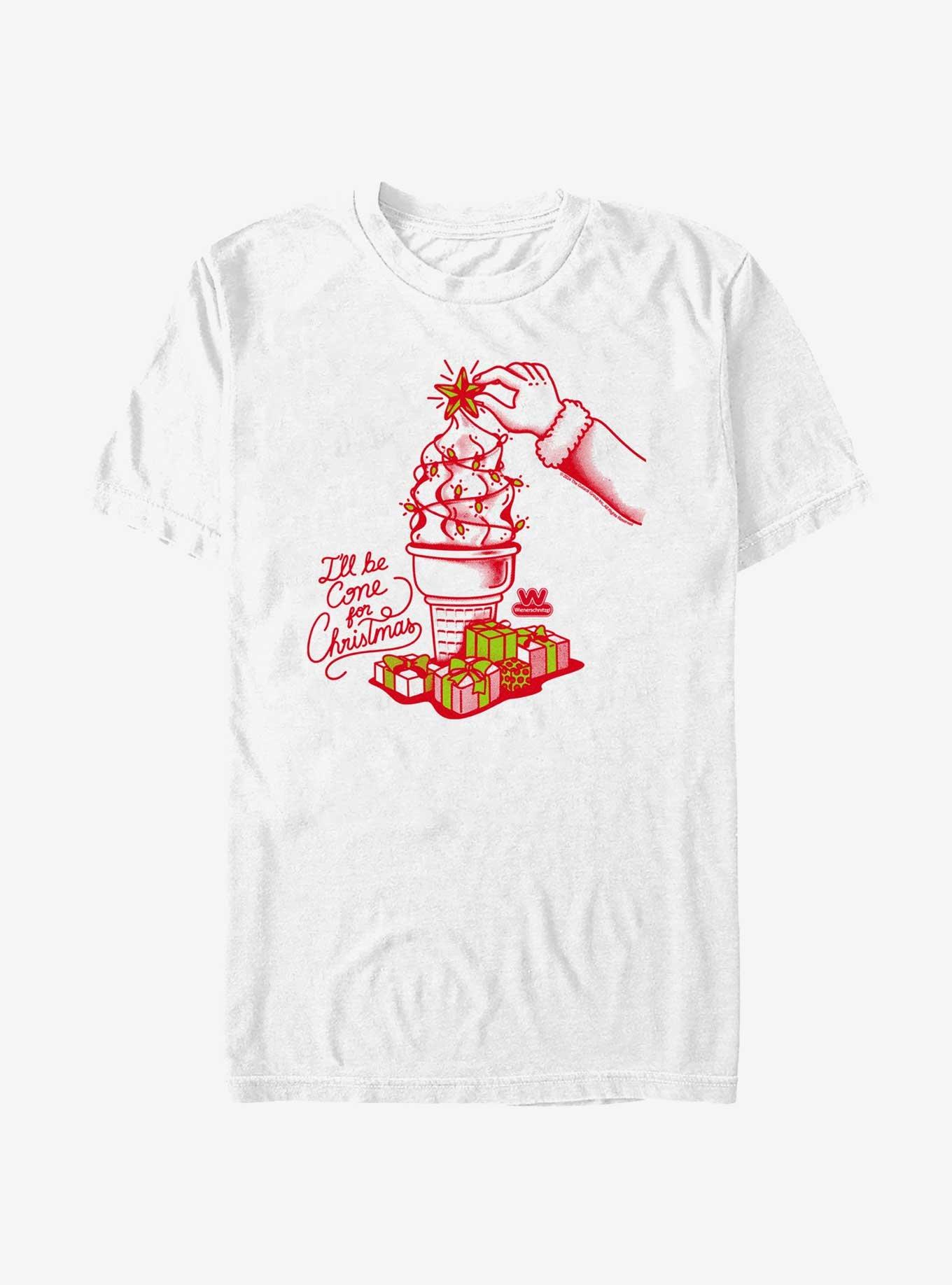 Wienerschnitzel Christmas Cone T-Shirt