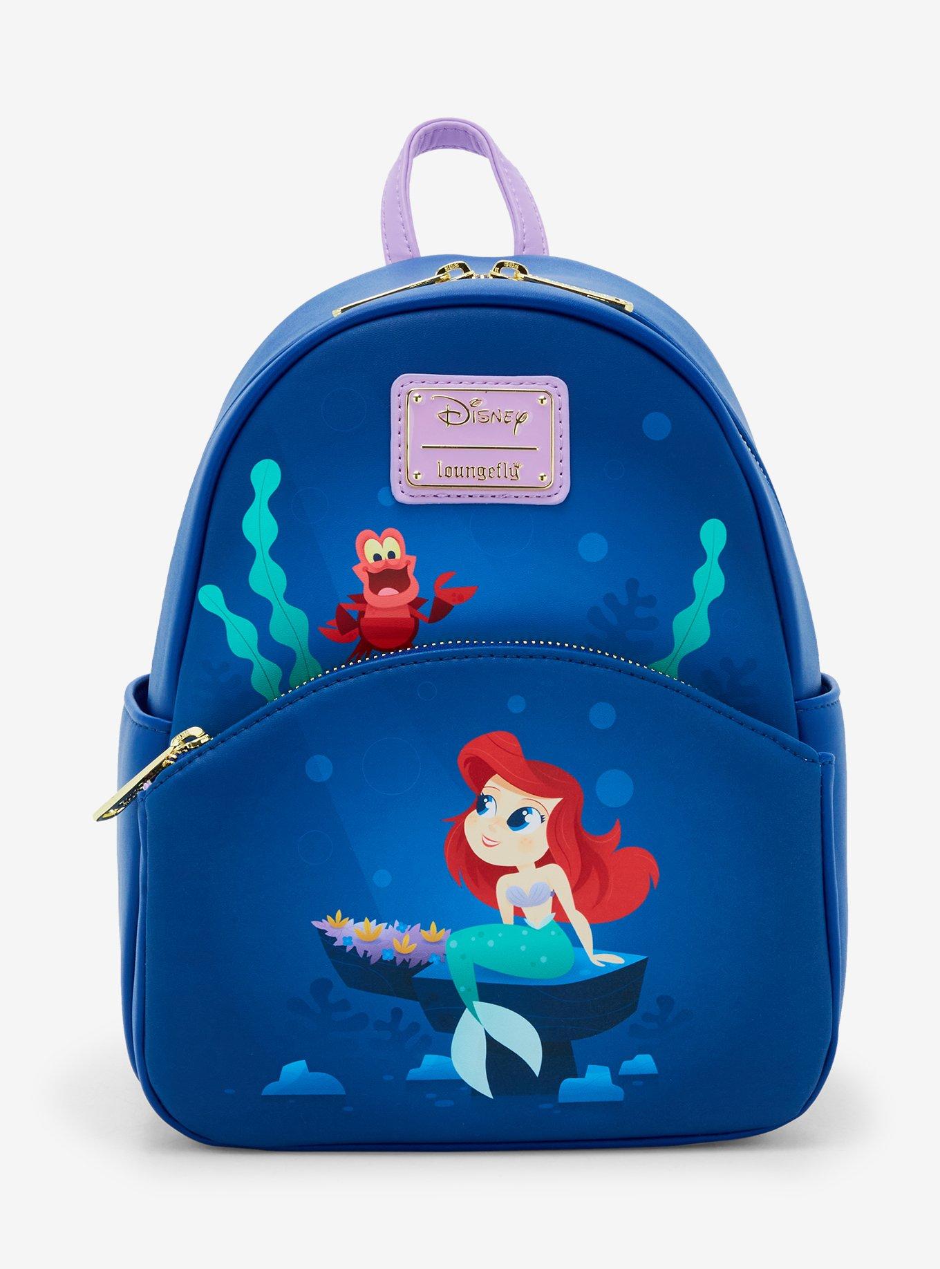 Loungefly Disney The Little Mermaid Ariel & Sebastian Mini Backpack, , hi-res