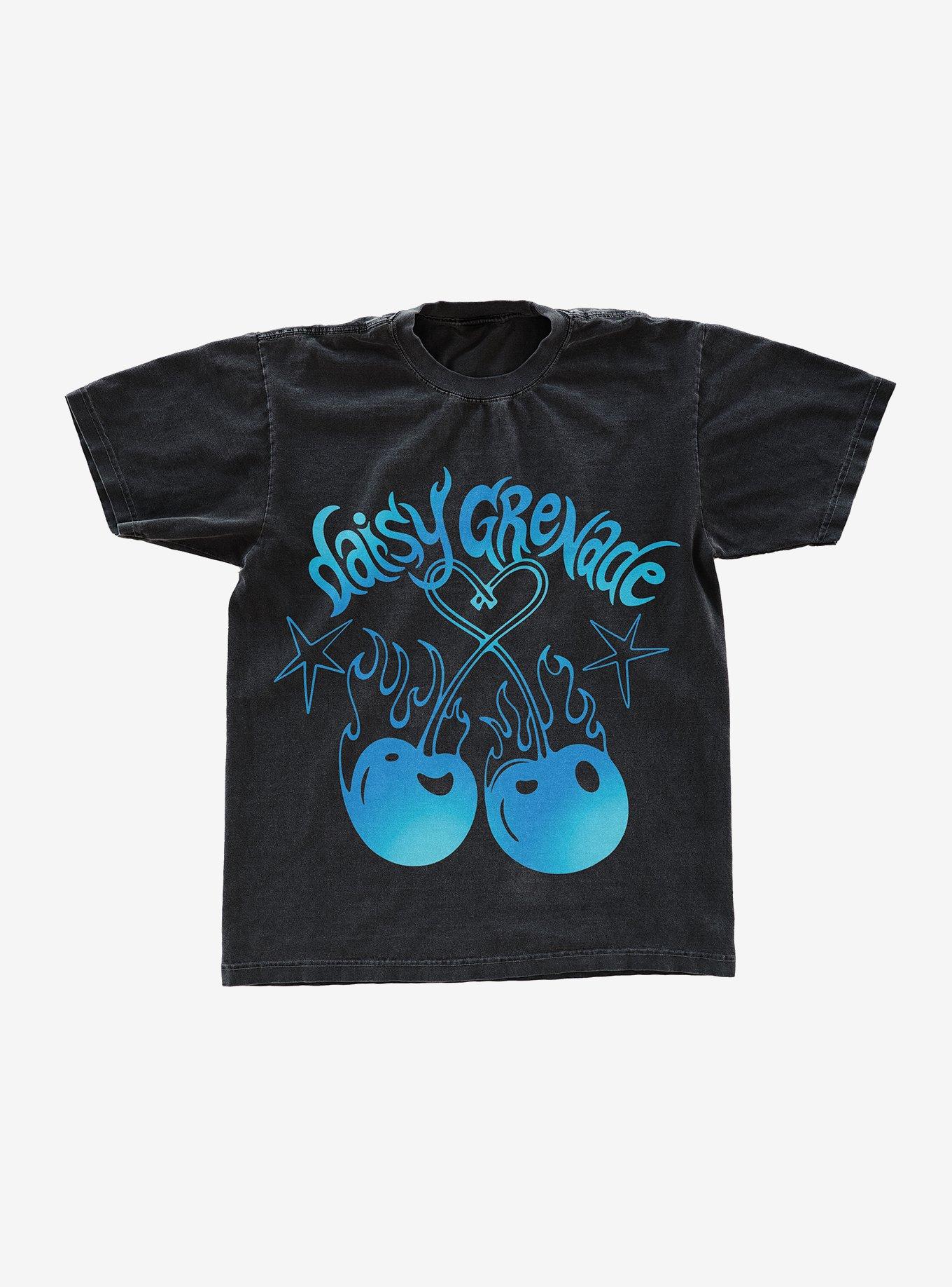 Daisy Grenade Flaming Cherries T-Shirt, , hi-res