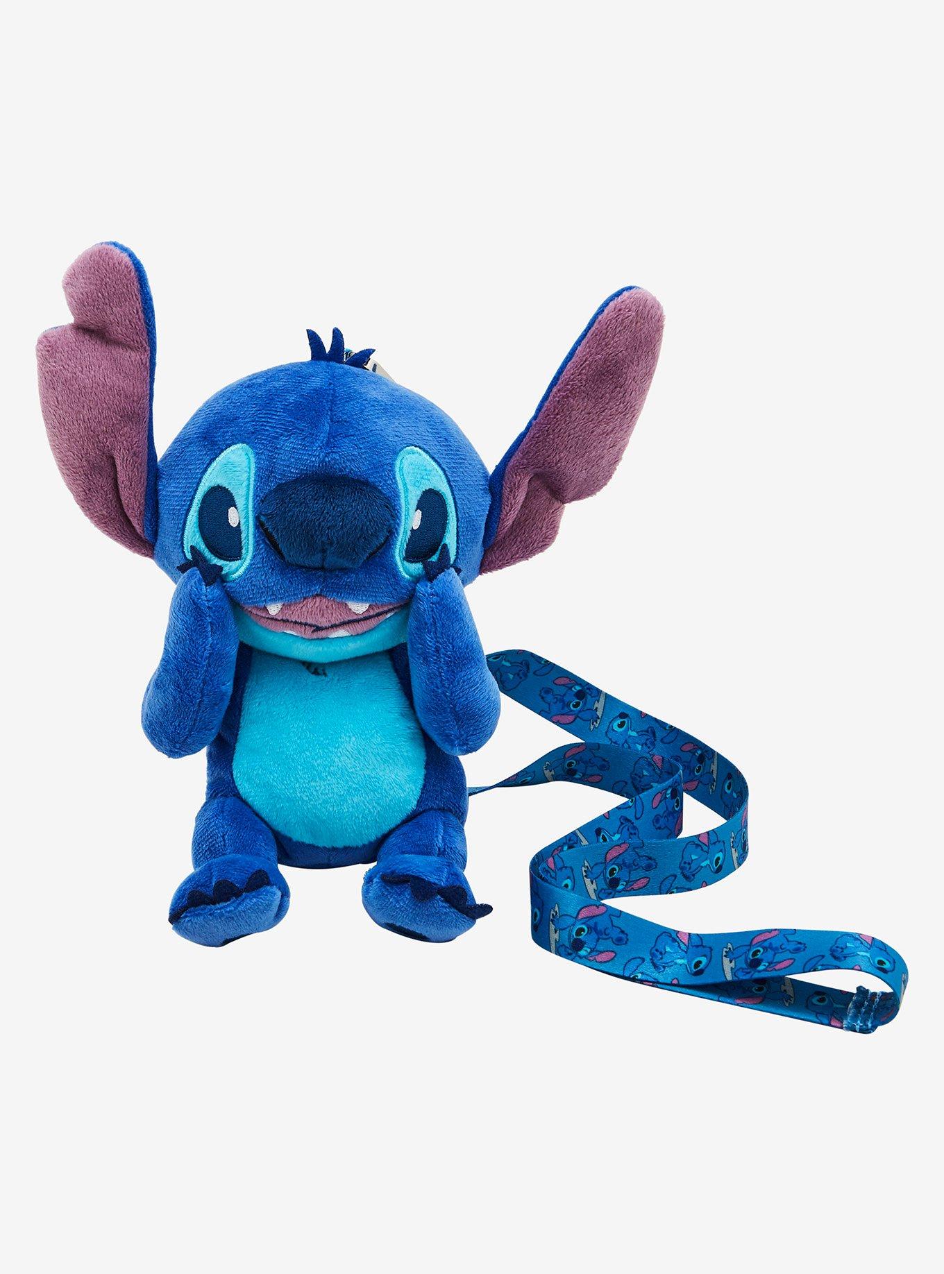 Disney Lilo & Stitch Fuzzy Stitch Plush Lanyard, , hi-res