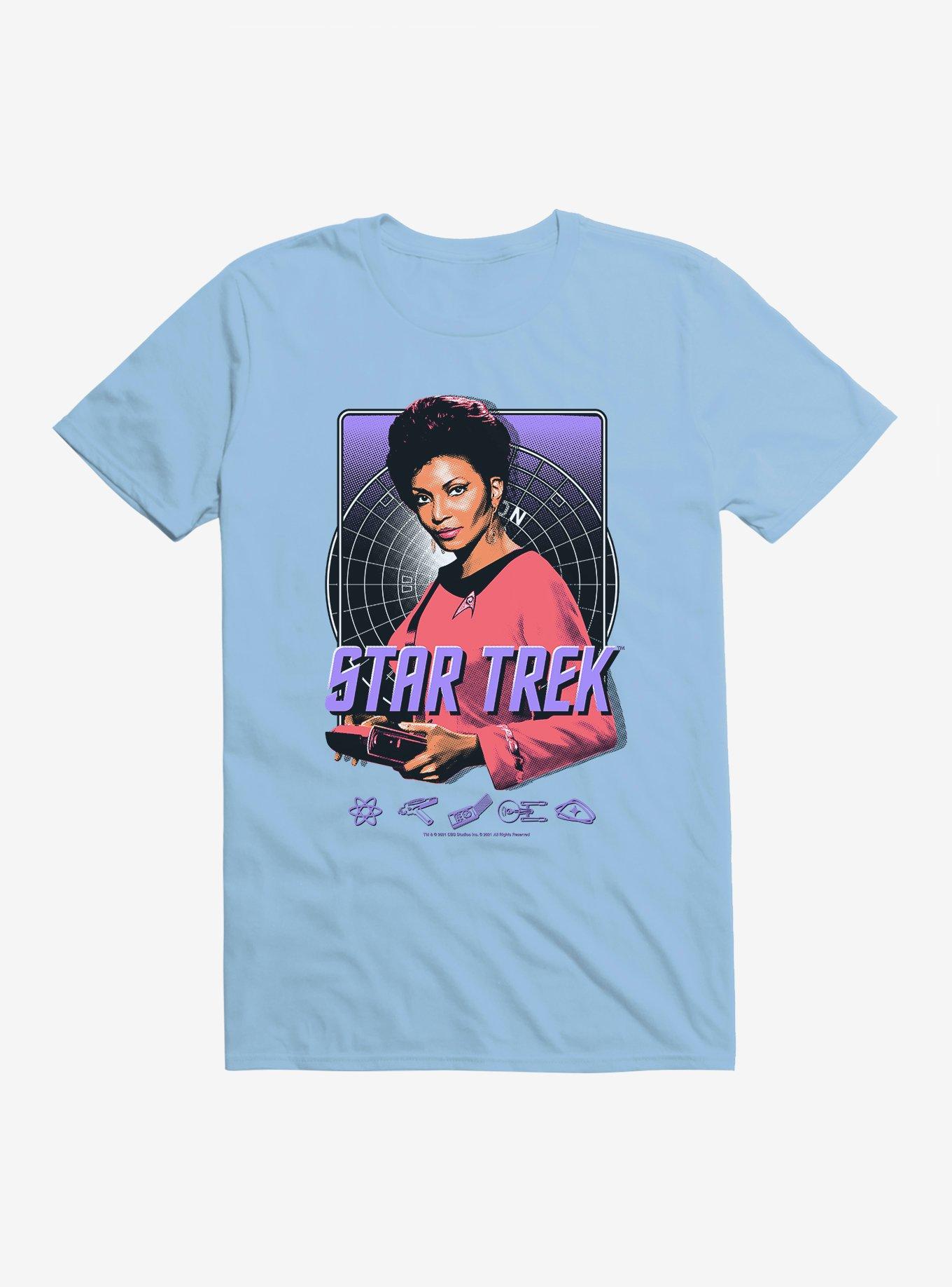 Star Trek Nyota Uhura Portrait T-Shirt, LIGHT BLUE, hi-res