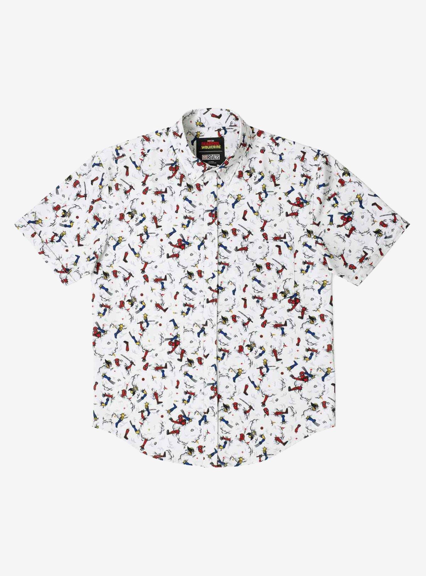 RSVLTS x Deadpool & Wolverine "This Is So Us" Button-Up Shirt, , hi-res