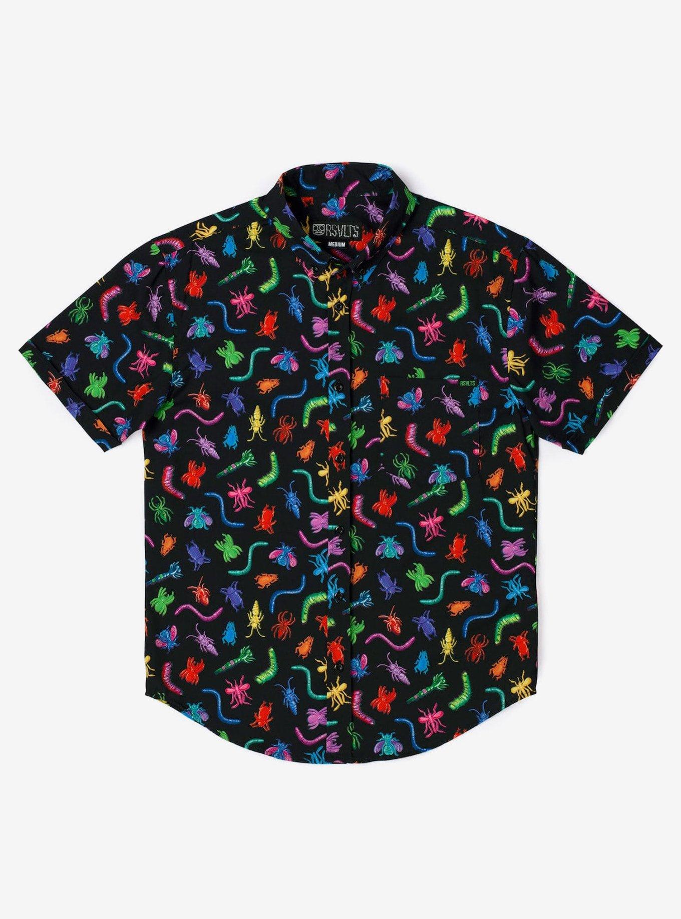 RSVLTS "Creepy Crawlers" Button-Up Shirt