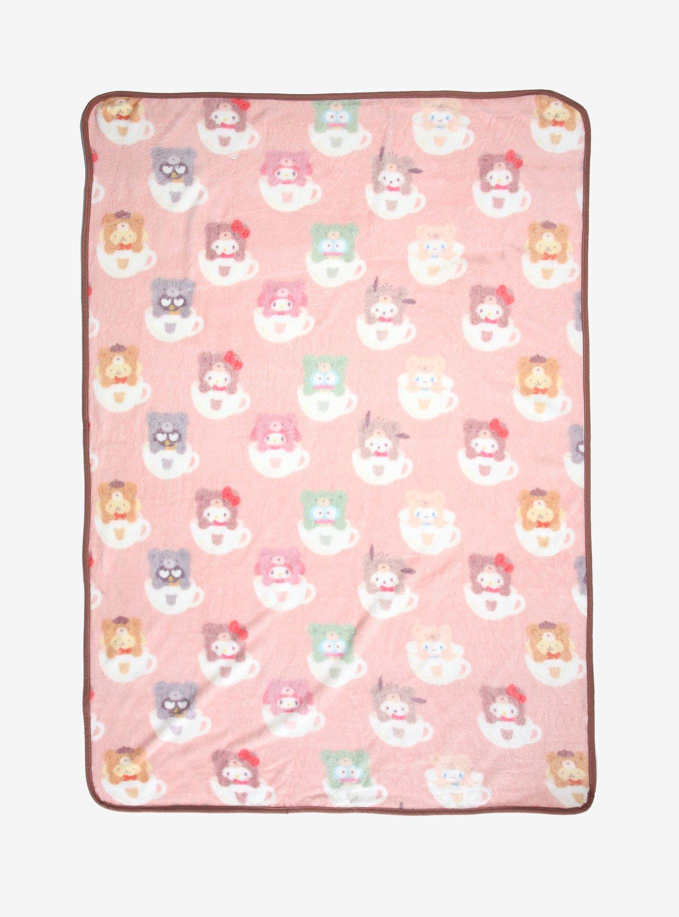 Hello Kitty And Friends Latte Bears Throw Blanket, , hi-res