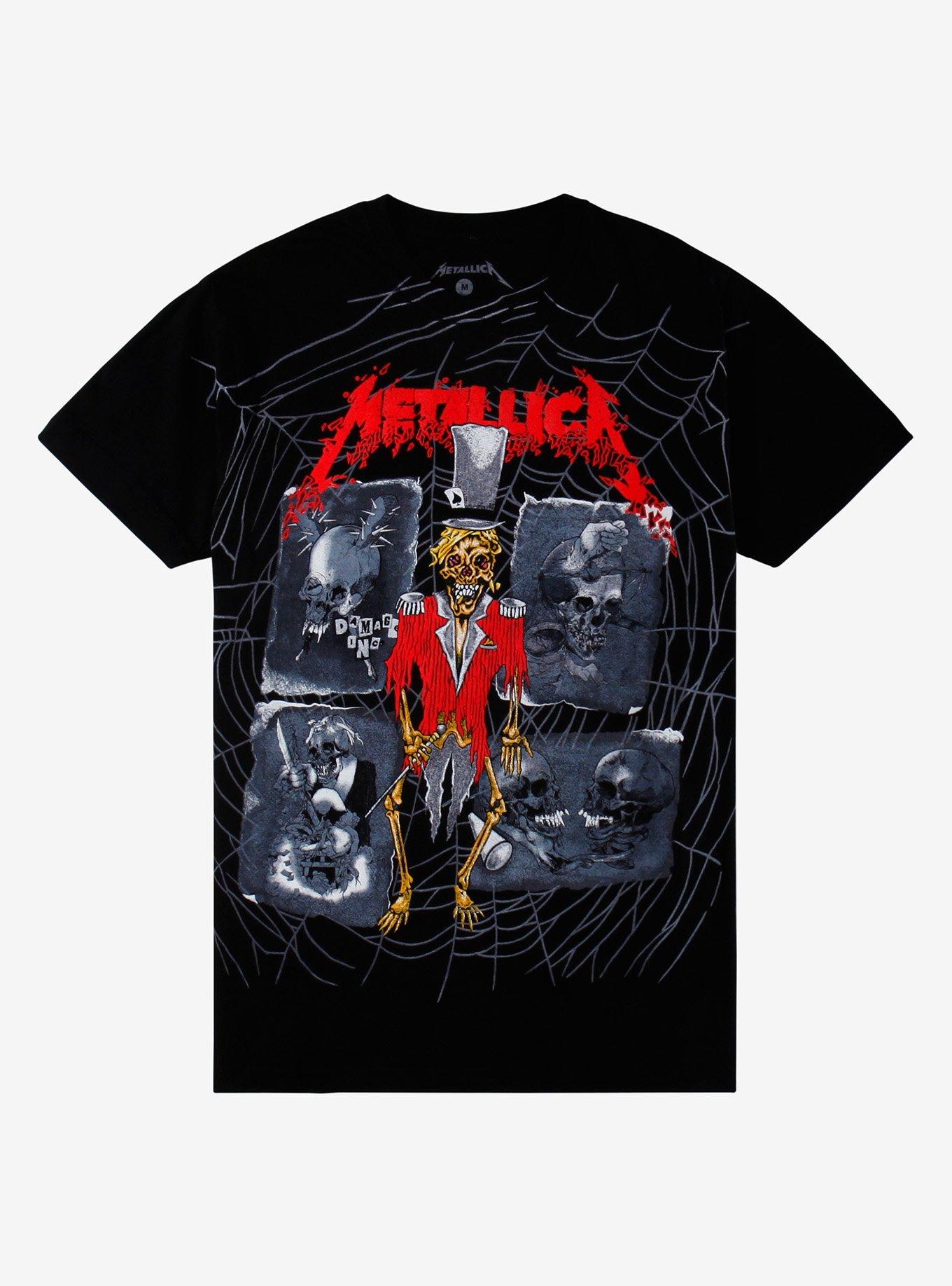 Metallica Reaper Crow T-Shirt, , hi-res