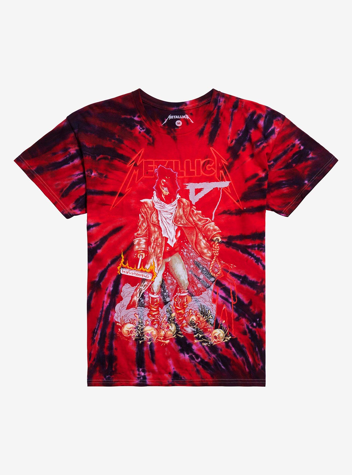 Metallica The Unforgiven Tie-Dye T-Shirt, , hi-res