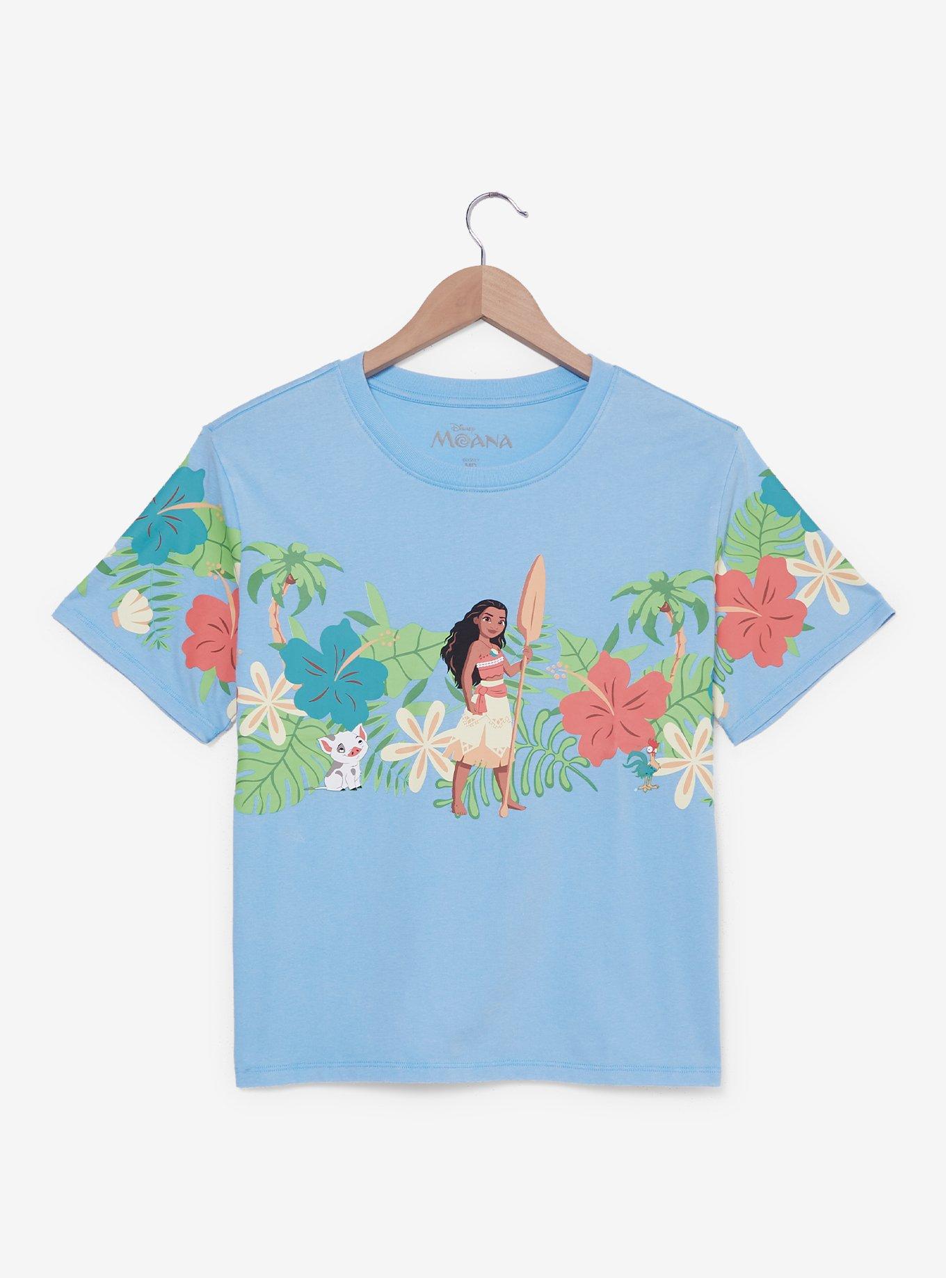 Disney Moana Hibiscus Floral Women's T-Shirt, , hi-res