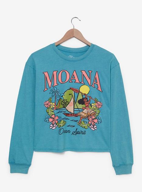 トップス Moana Disney Moana Ocean Spirit Women's Long Sleeve T-Shirt | BoxLunch