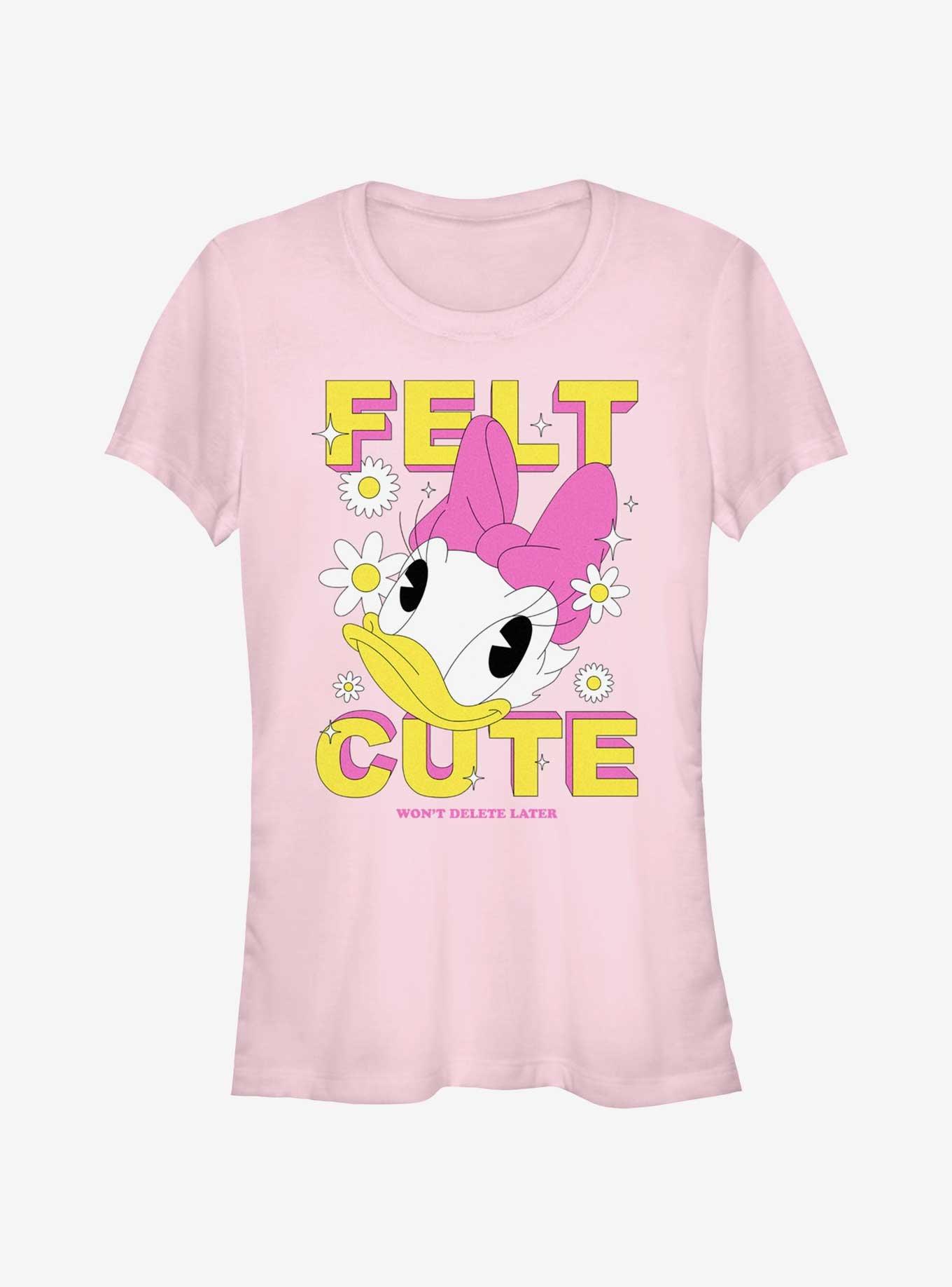 Disney Daisy Duck Felt Cute Girls T-Shirt, , hi-res