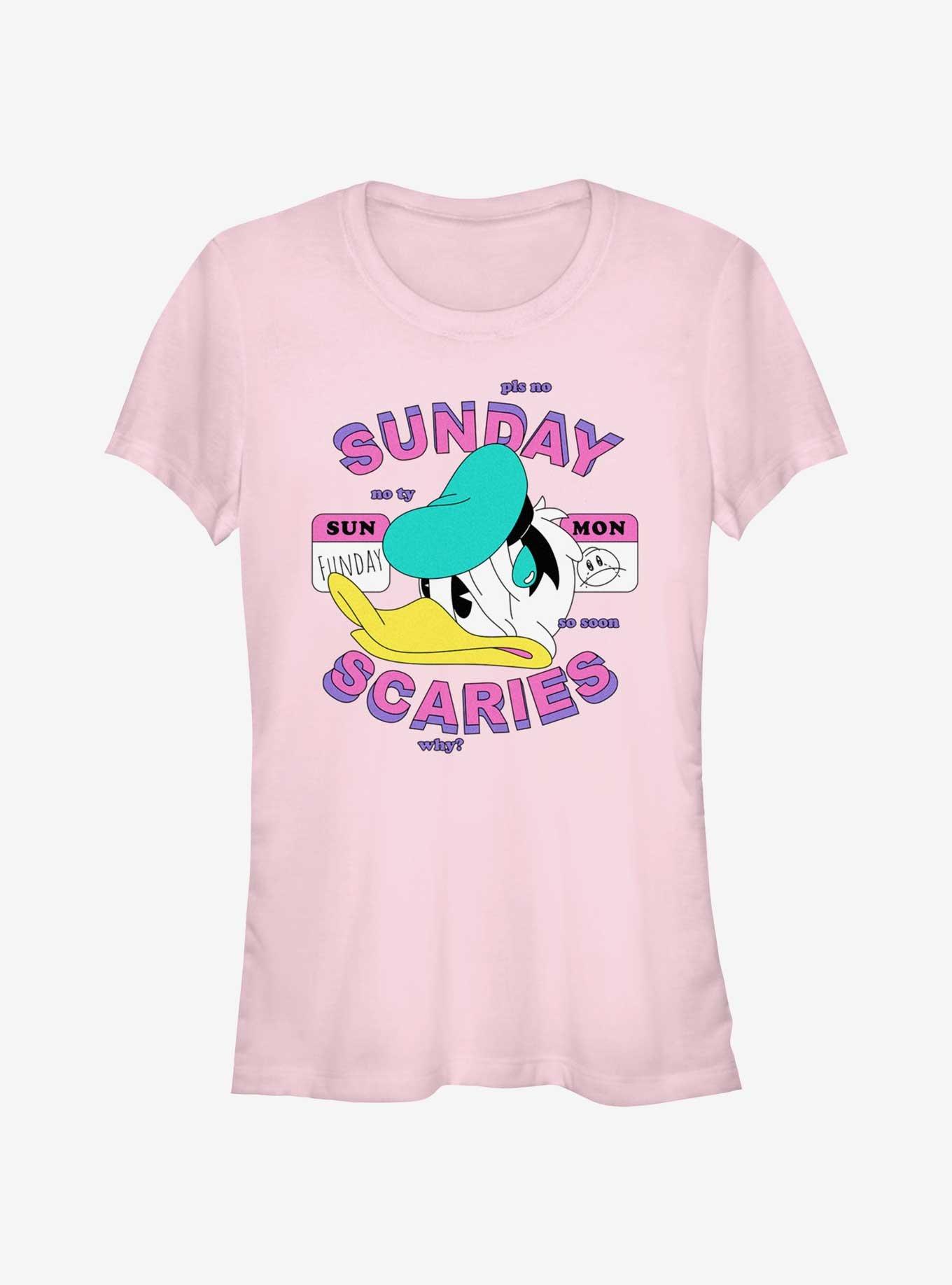 Disney Donald Duck Sunday Scaries Girls T-Shirt