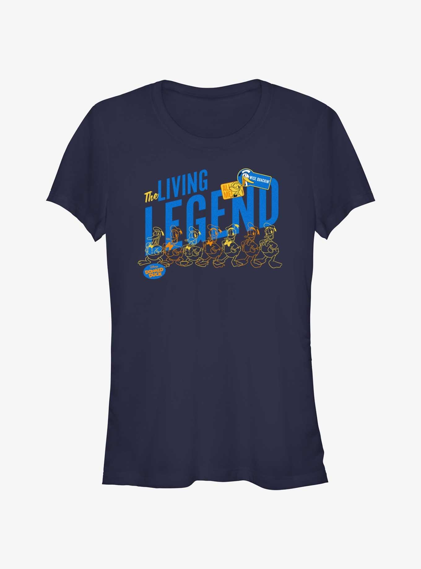 Disney Donald Duck The Living Legend Girls T-Shirt