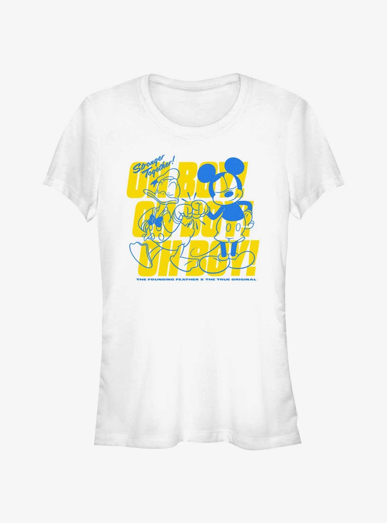 Disney Mickey Mouse & Donald Duck Stonger Together Girls T-Shirt, , hi-res