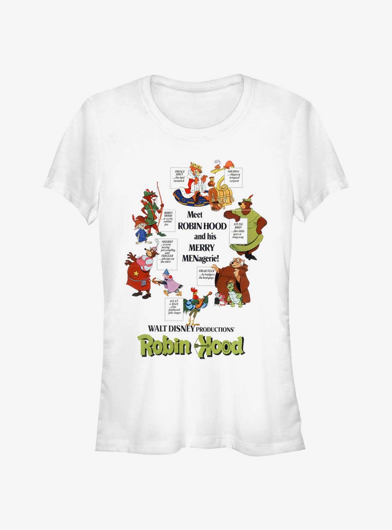 Disney Robin Hood Meet Girls T-Shirt, WHITE, hi-res