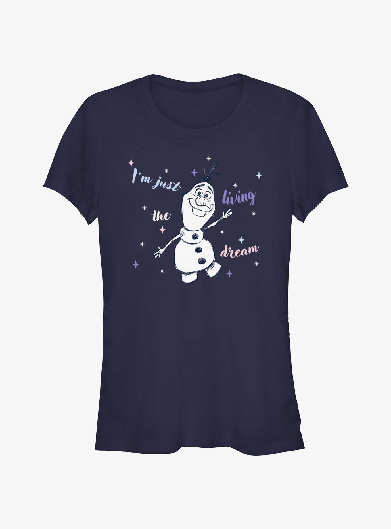 Disney Frozen 2 I'm Living The Dream Olaf Girls T-Shirt, , hi-res