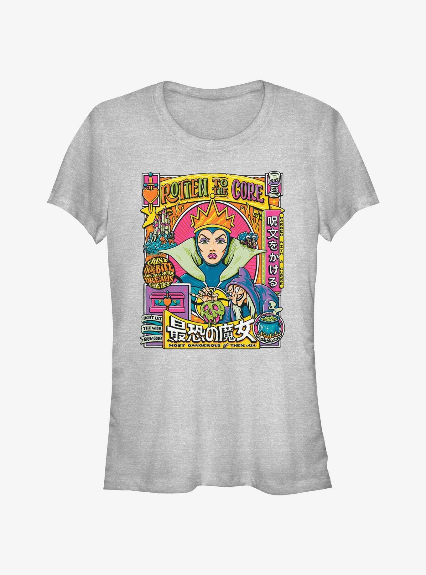 Disney Villains Rotten To The Core Girls T-Shirt, ATH HTR, hi-res