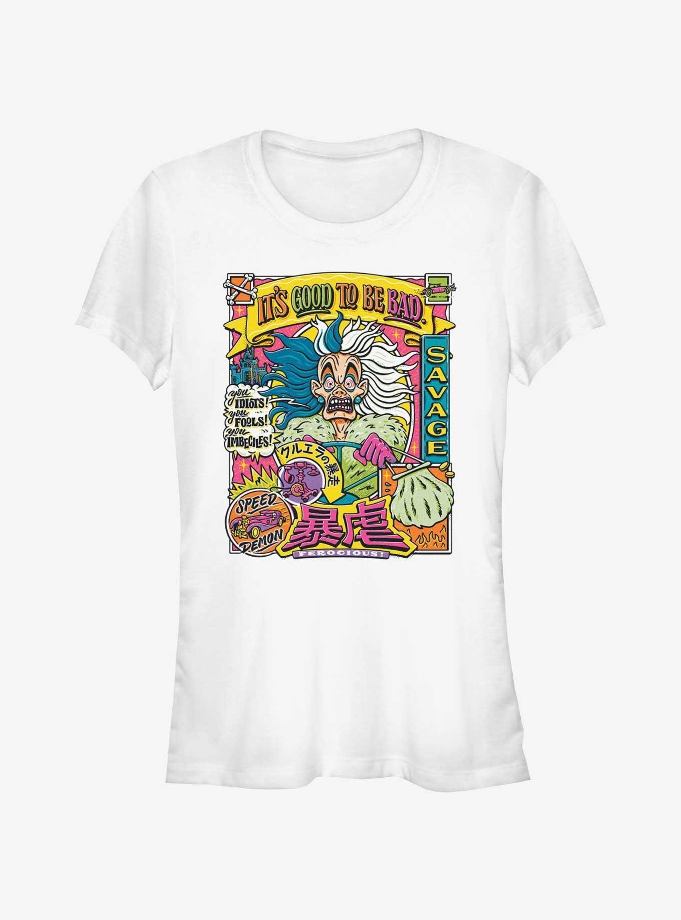 Disney Villains Its Good To Be Bad Girls T-Shirt, , hi-res