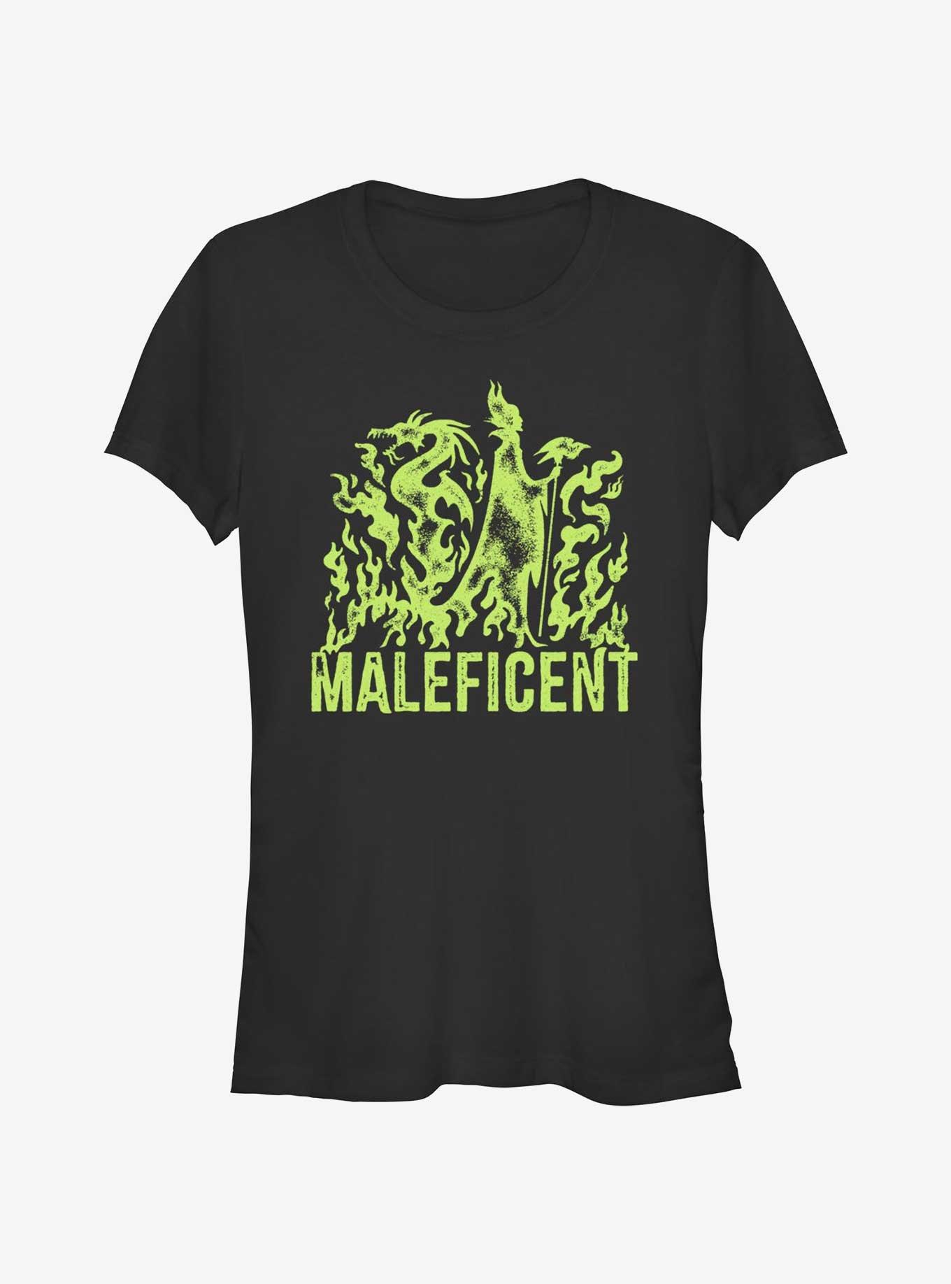 Disney Villains Green Fire Girls T-Shirt, , hi-res