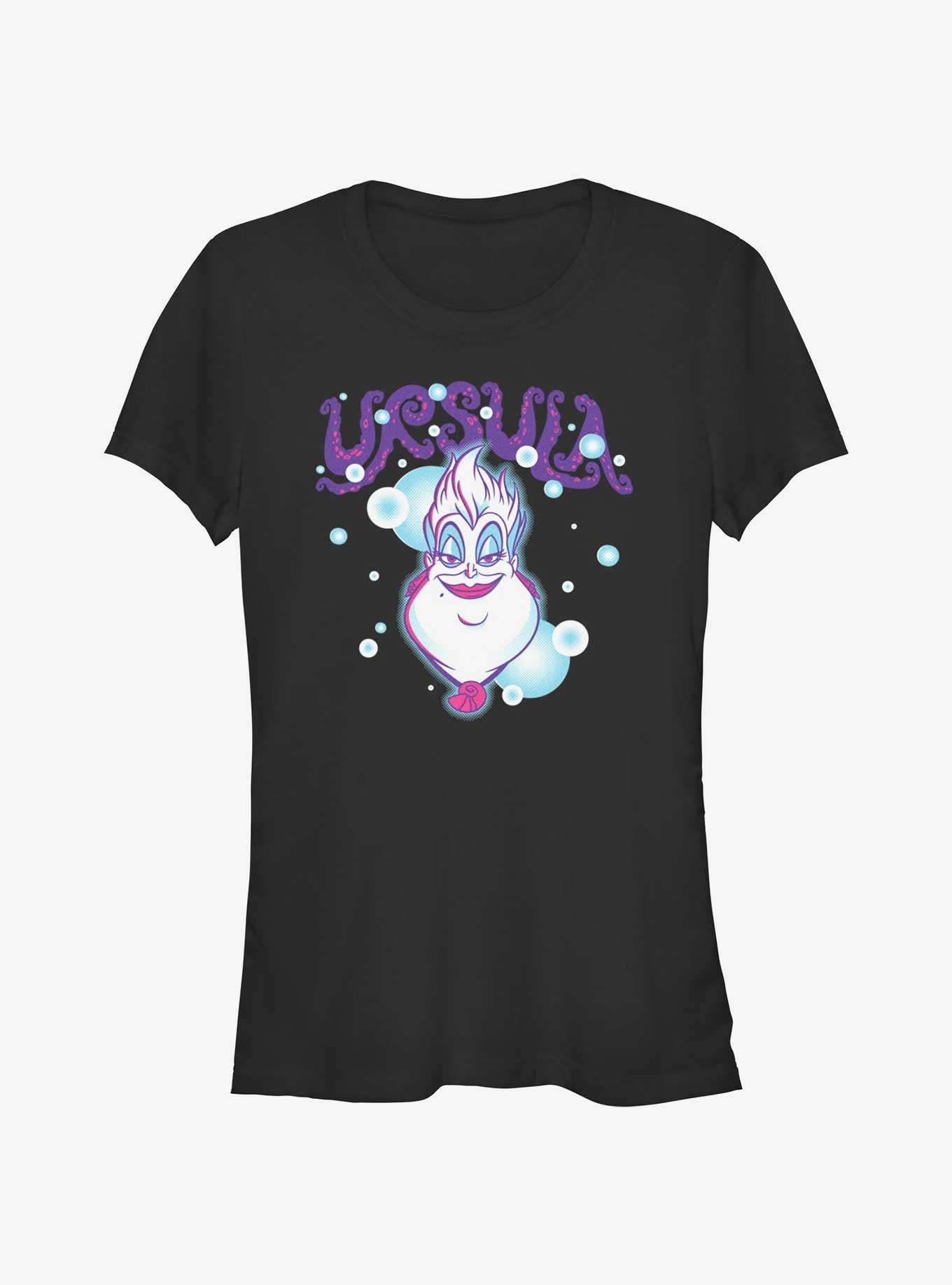 Disney Villains Ursula Big Smile Girls T-Shirt, BLACK, hi-res