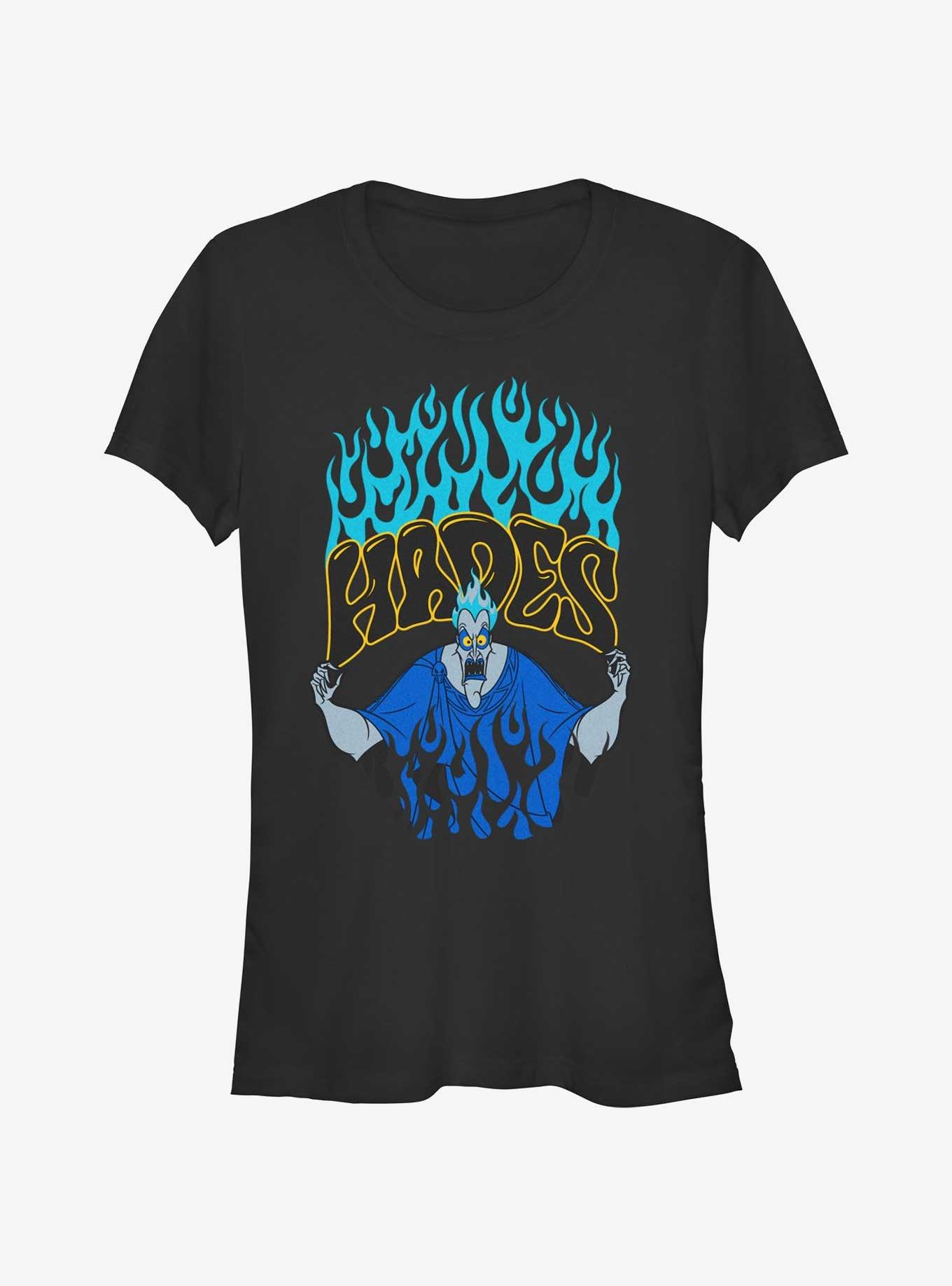 Disney Villains Angry Hades Girls T-Shirt