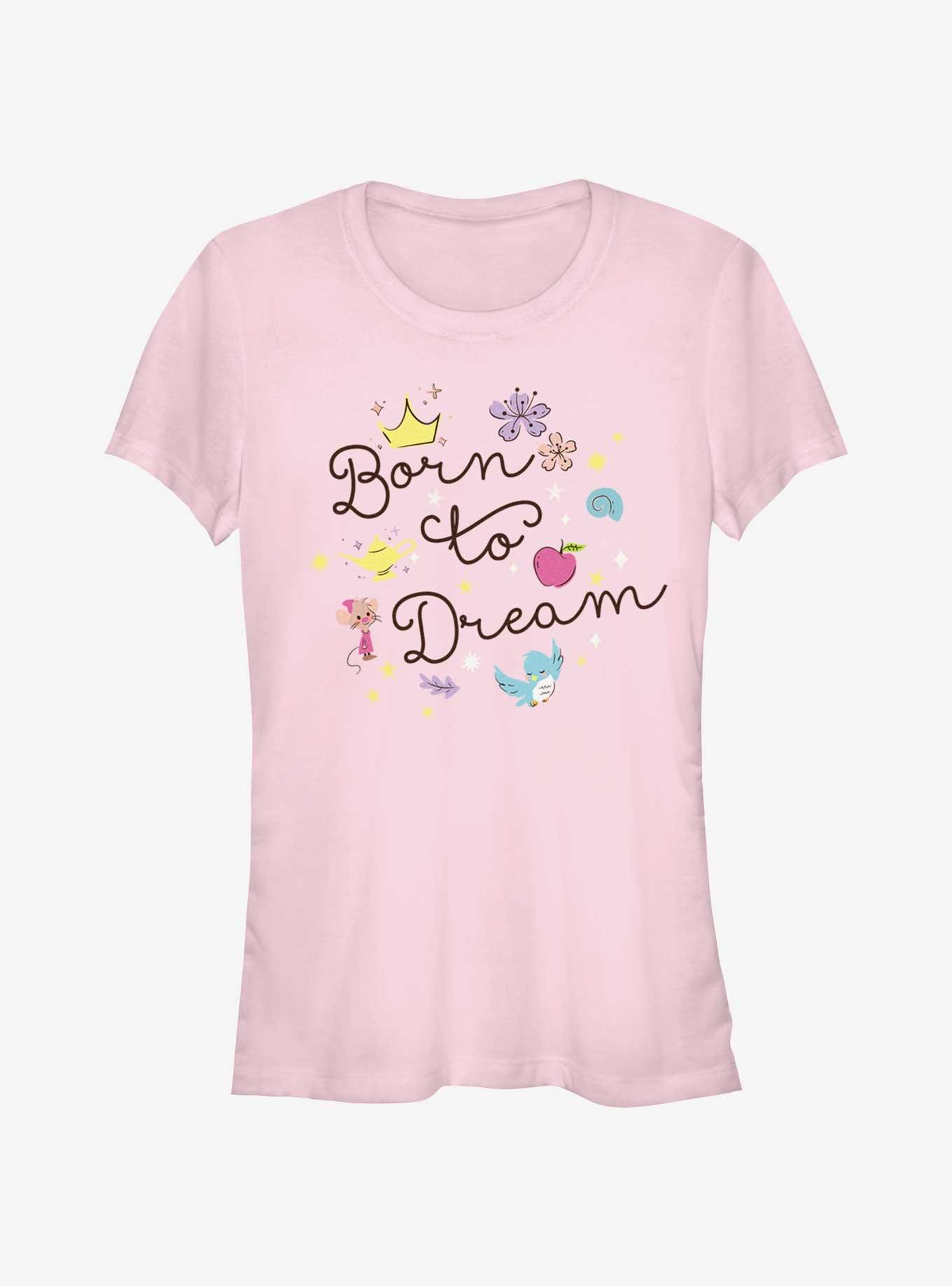 Disney Princesses Born To Dream Girls T-Shirt