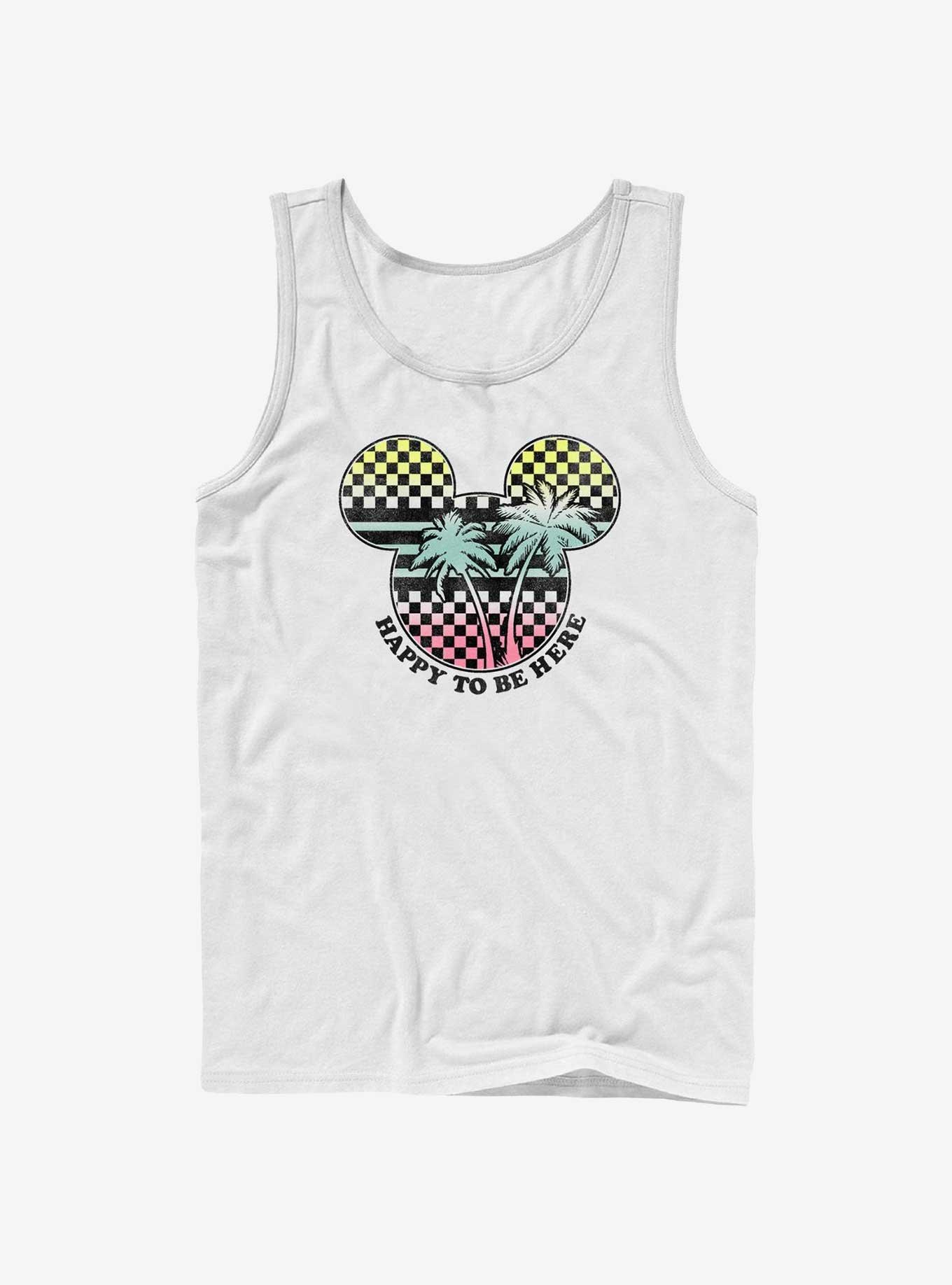 Disney Mickey Mouse Roadster Mickey Head Tank, WHITE, hi-res