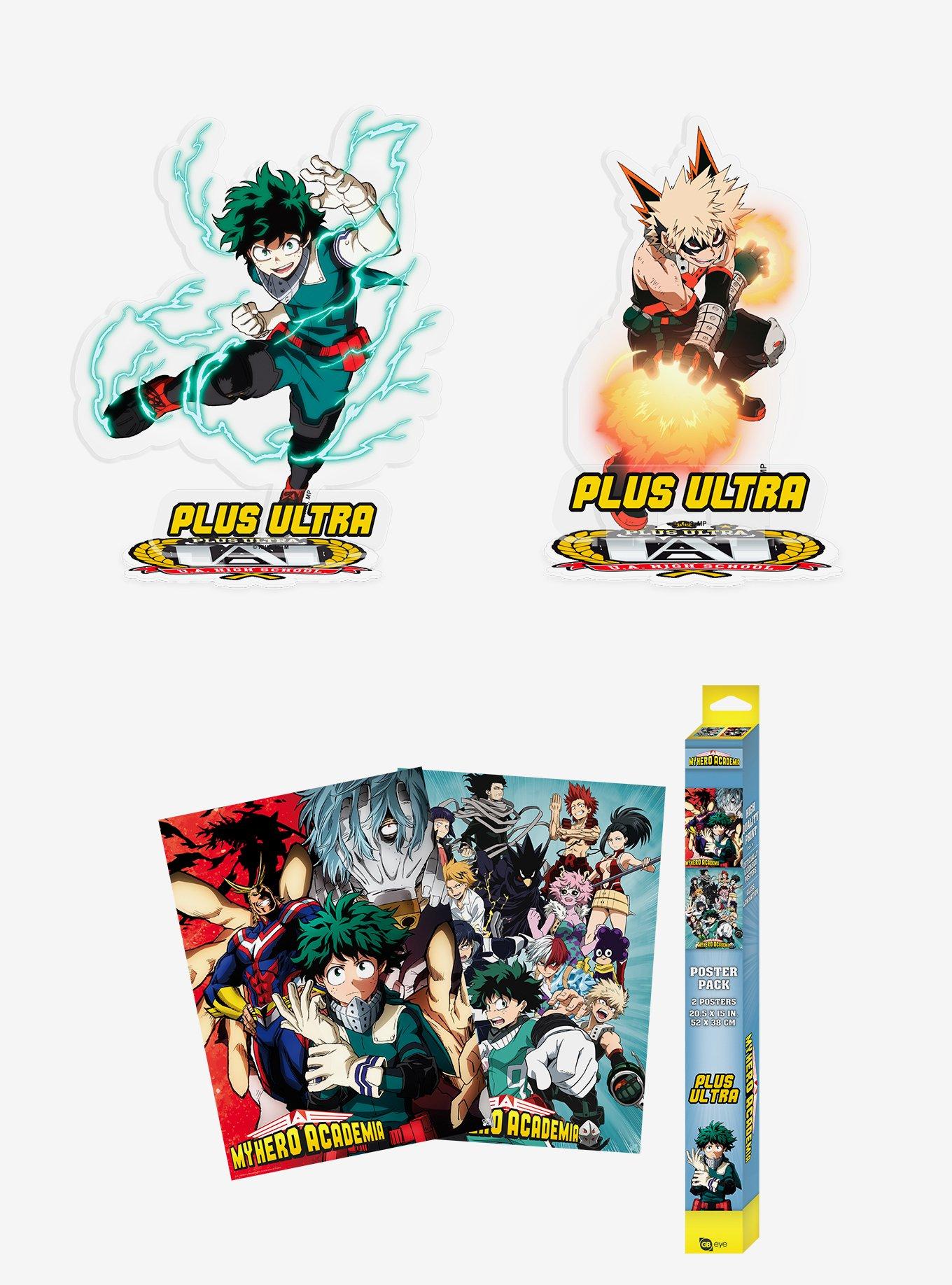 My popular hero academia art posters bundle