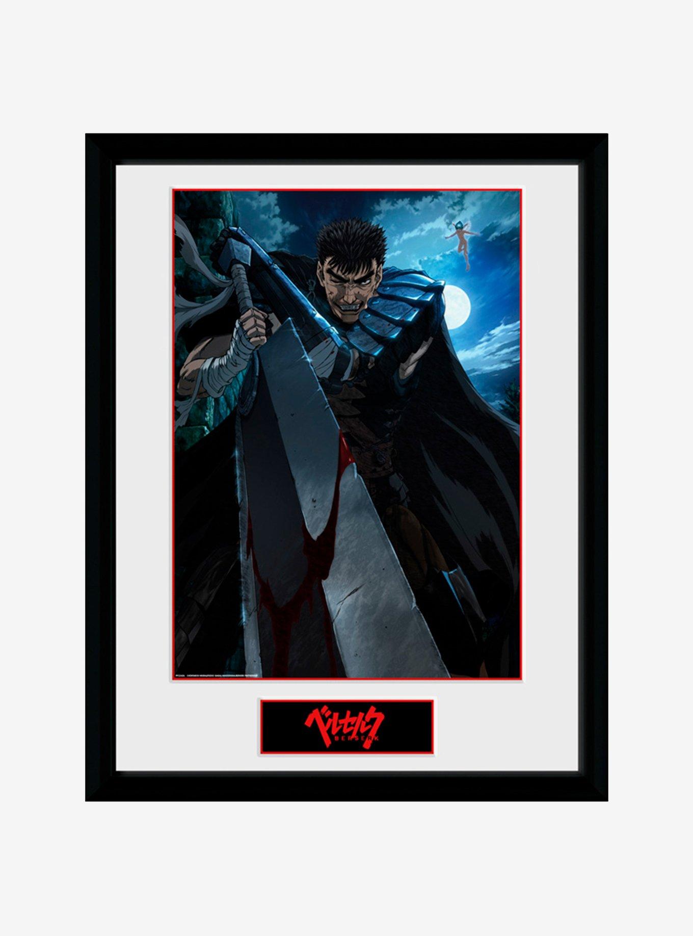 Berserk Guts Framed Poster