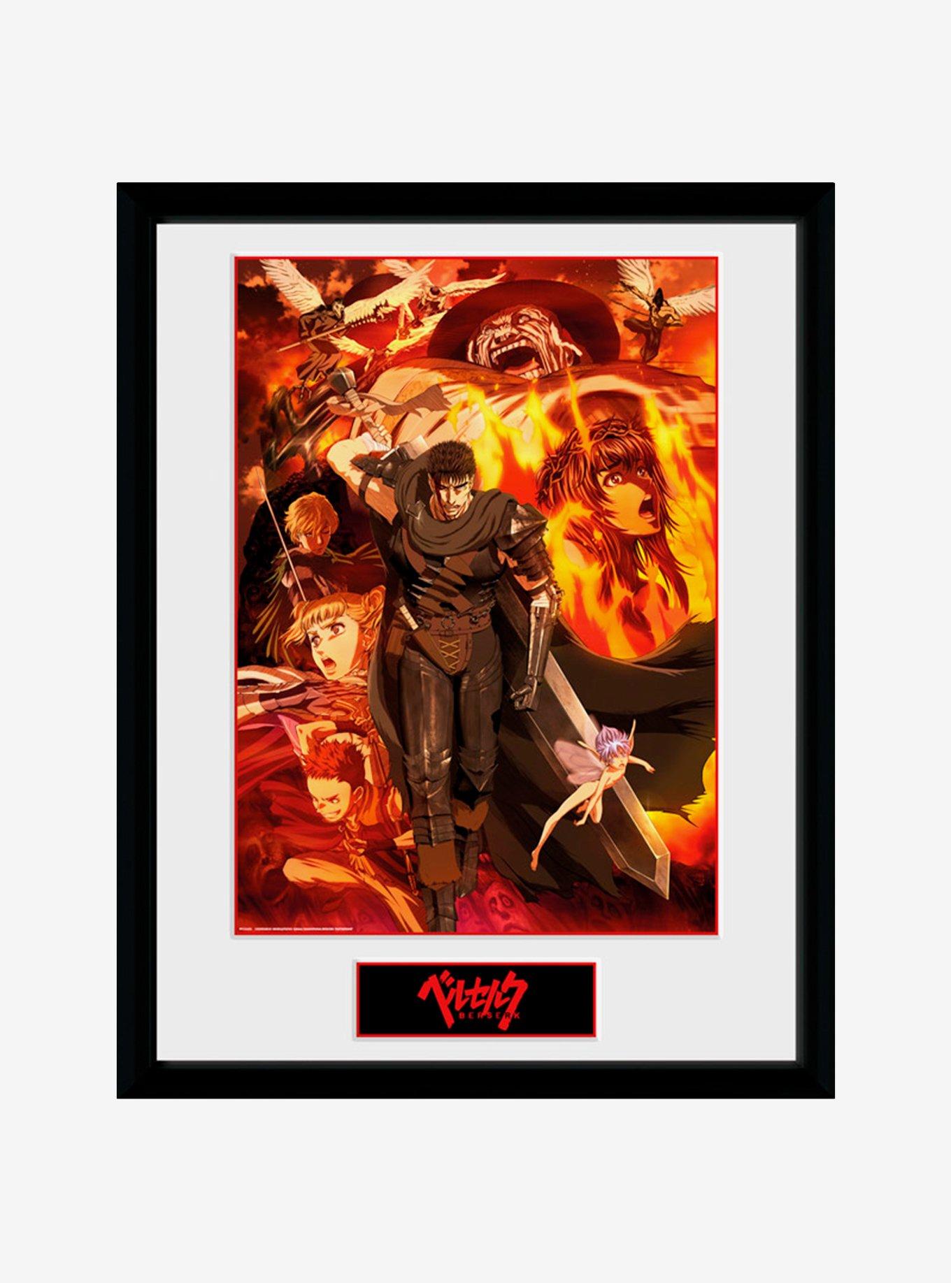 Berserk Collage Framed Poster