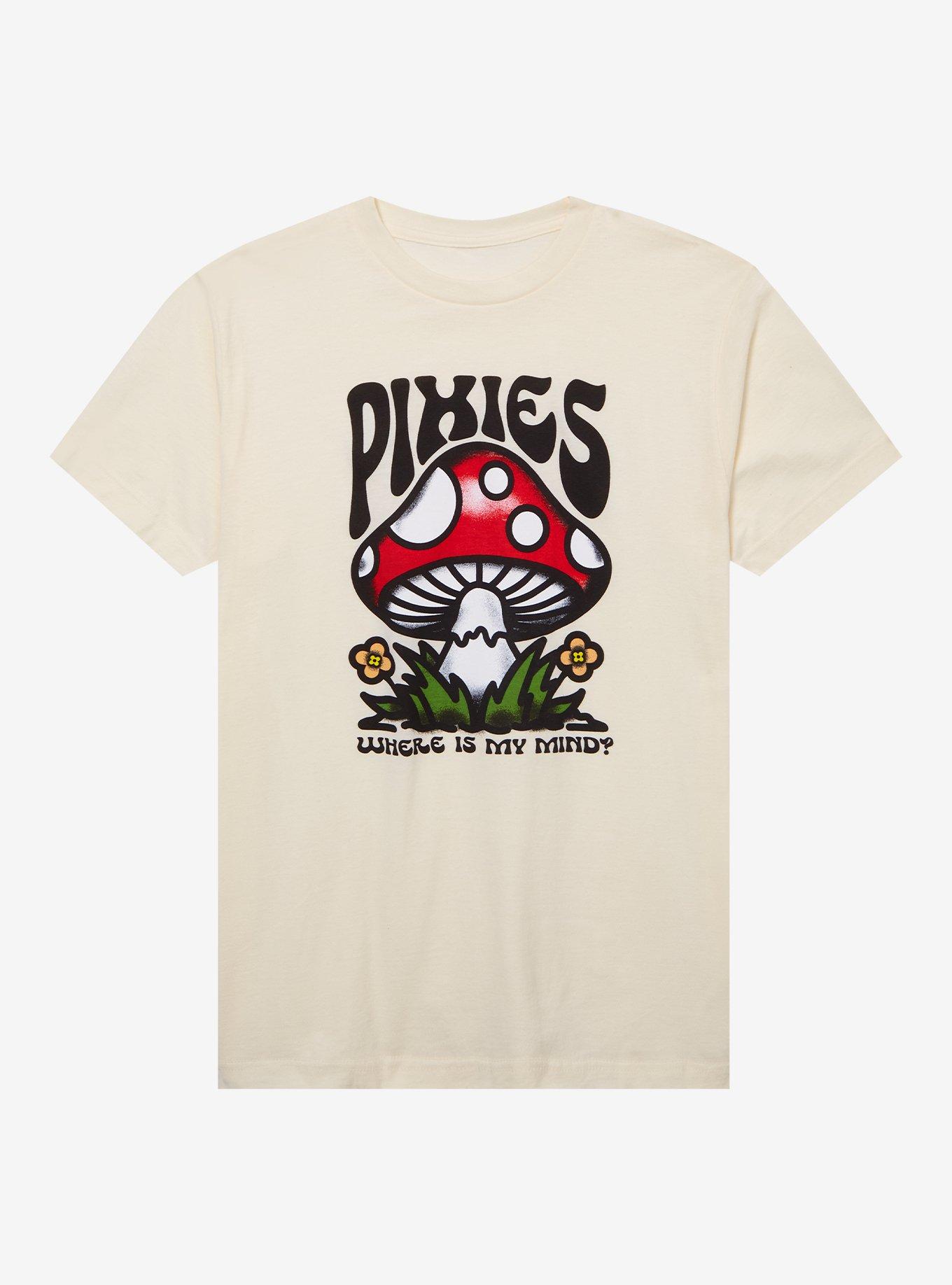 ピクシーズTシャツ WHERE IS MYMIND？ Pixies / ピクシーズ - WASH UP Tシャツ(ブラック) | Tシャツ ミュージシャン