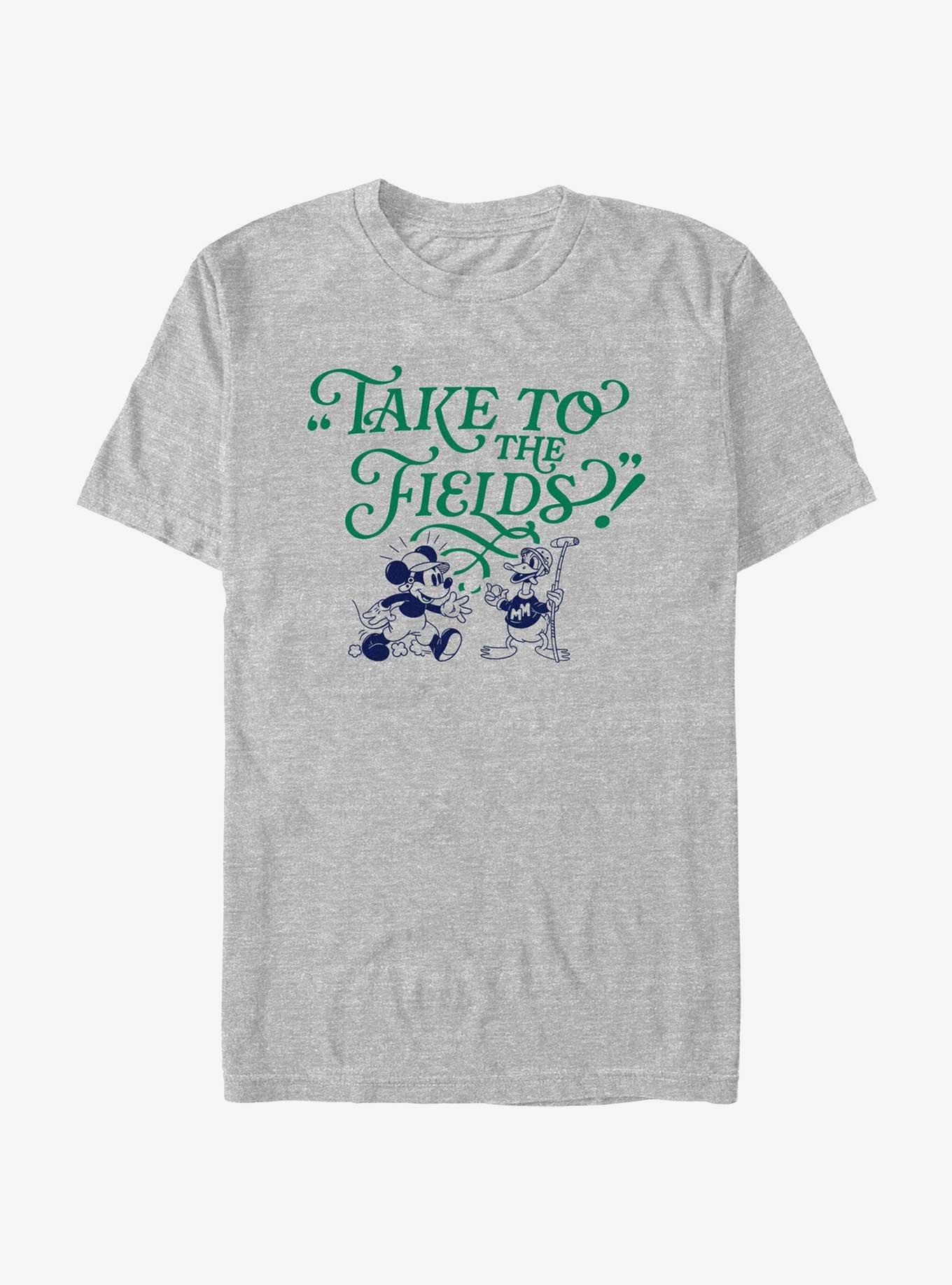 Disney Mickey Mouse & Donald Duck Take To The Fields T-Shirt, , hi-res