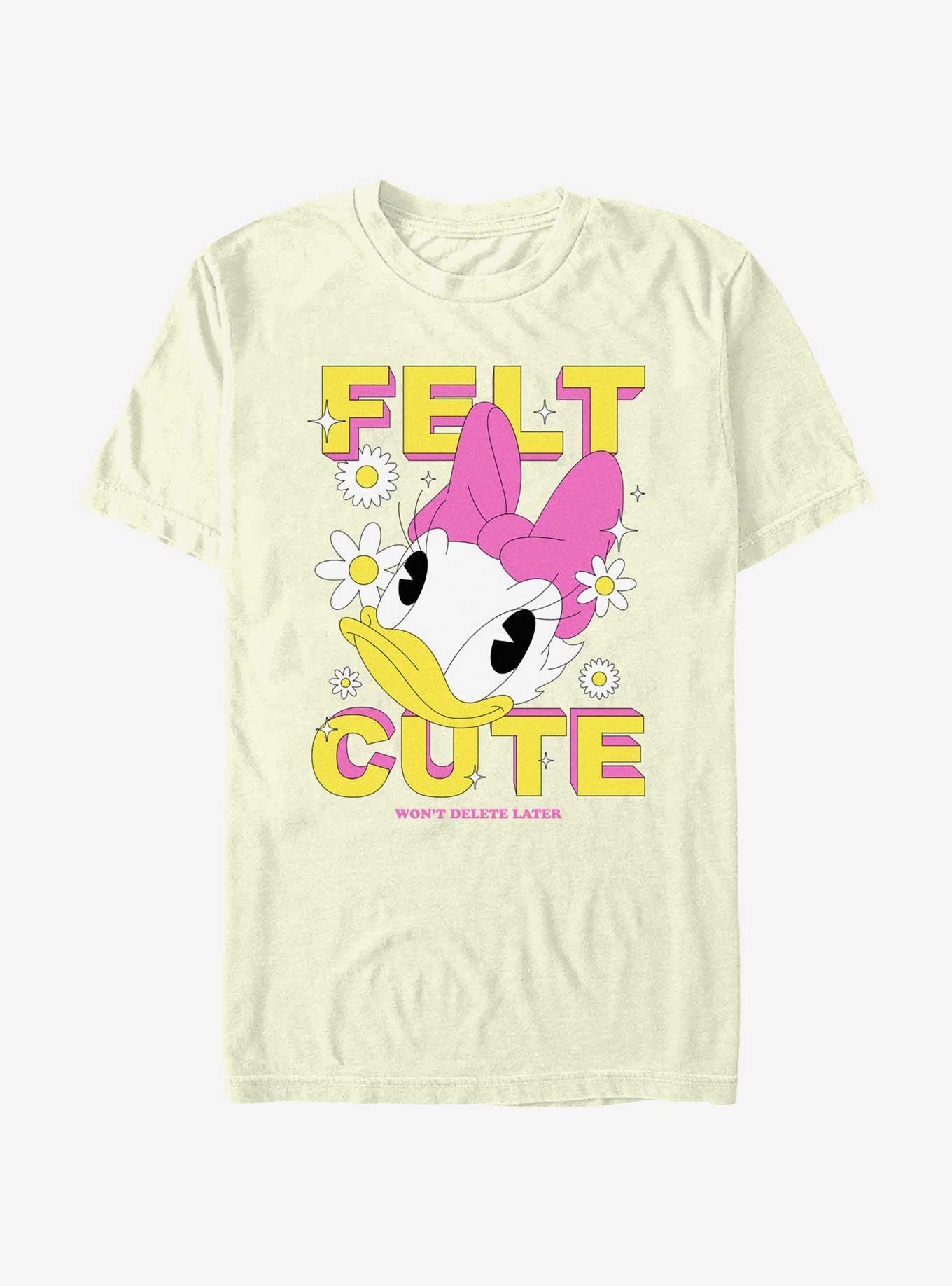 Disney Daisy Duck Felt Cute T-Shirt, , hi-res