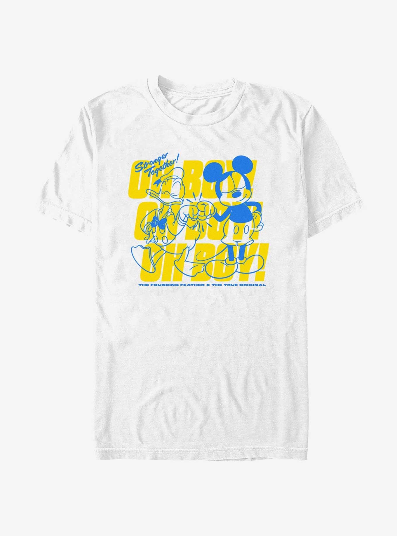 Disney Mickey Mouse & Donald Duck Stonger Together T-Shirt