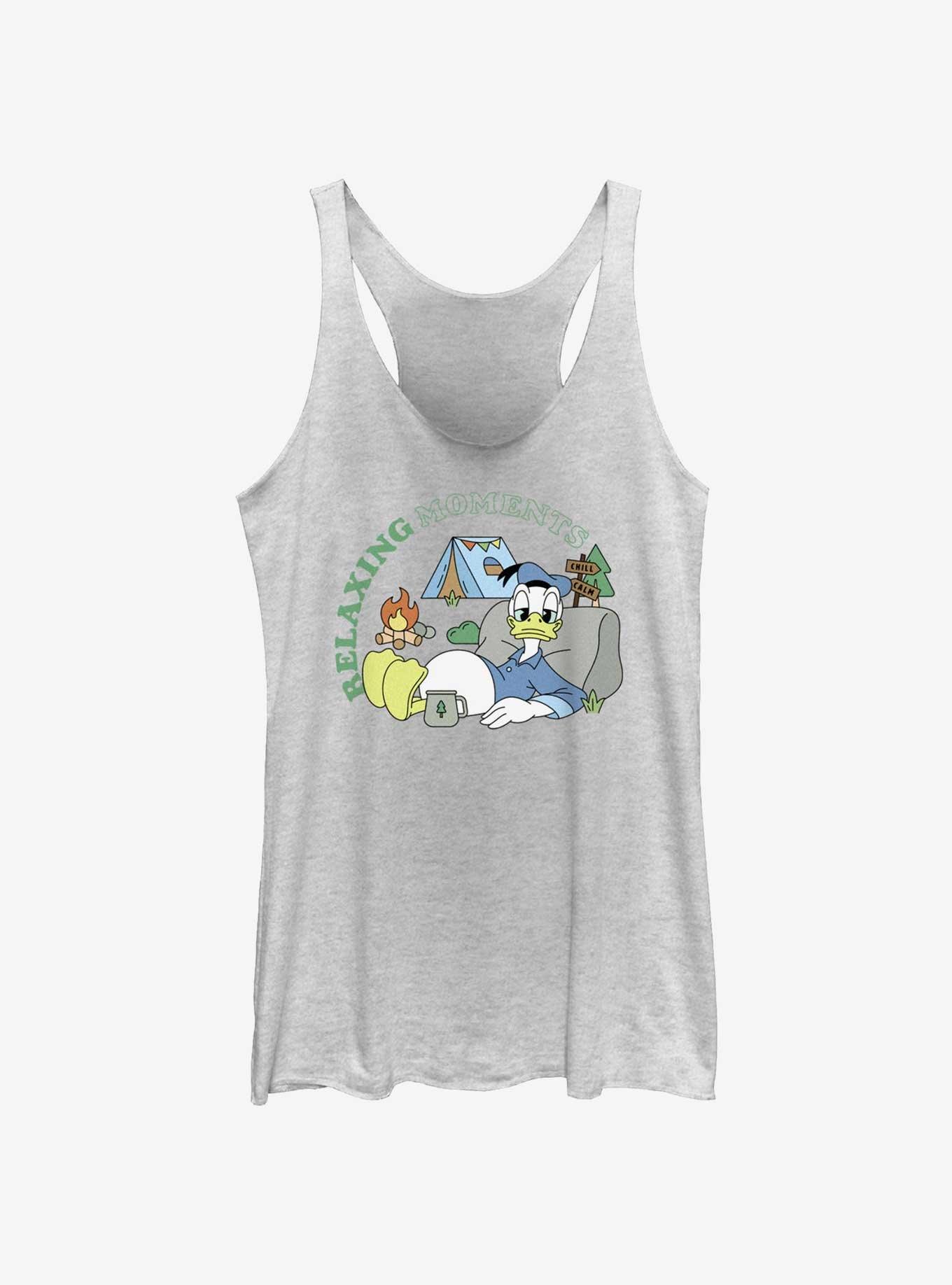 Disney Donald Duck Relaxing Moments Girls Tank Top