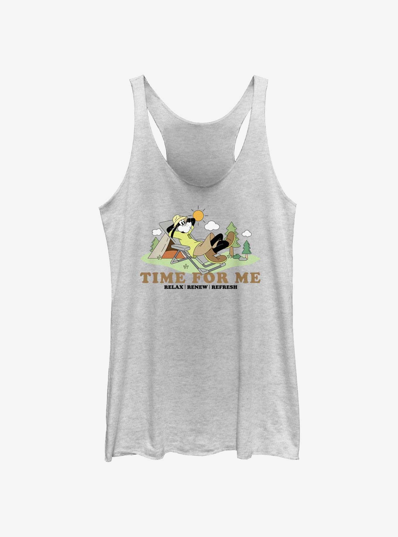 Disney Goofy Time For Me Girls Tank Top