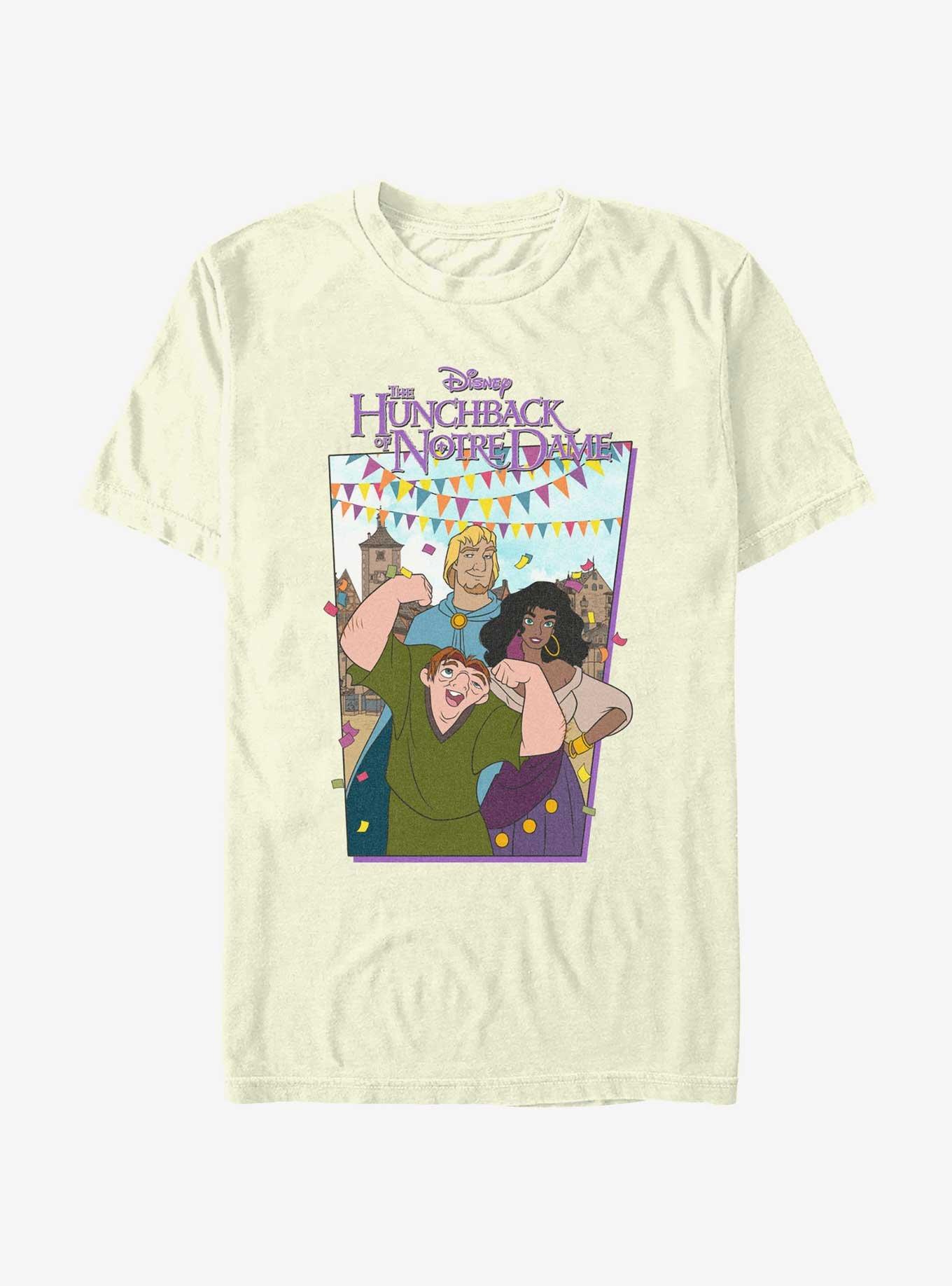 Disney The Hunchback of Notre Dame Group Poster T-Shirt