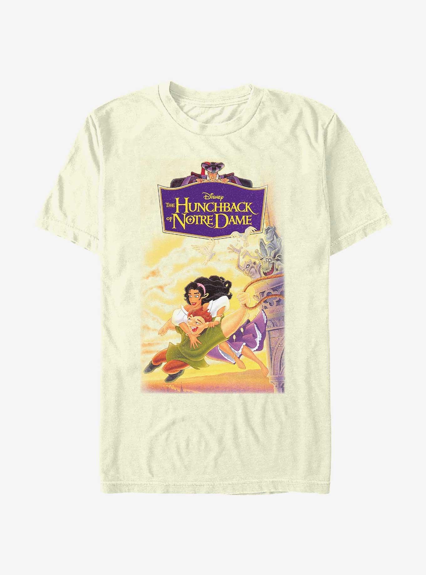 Disney The Hunchback of Notre Dame Cover T-Shirt, NATURAL, hi-res