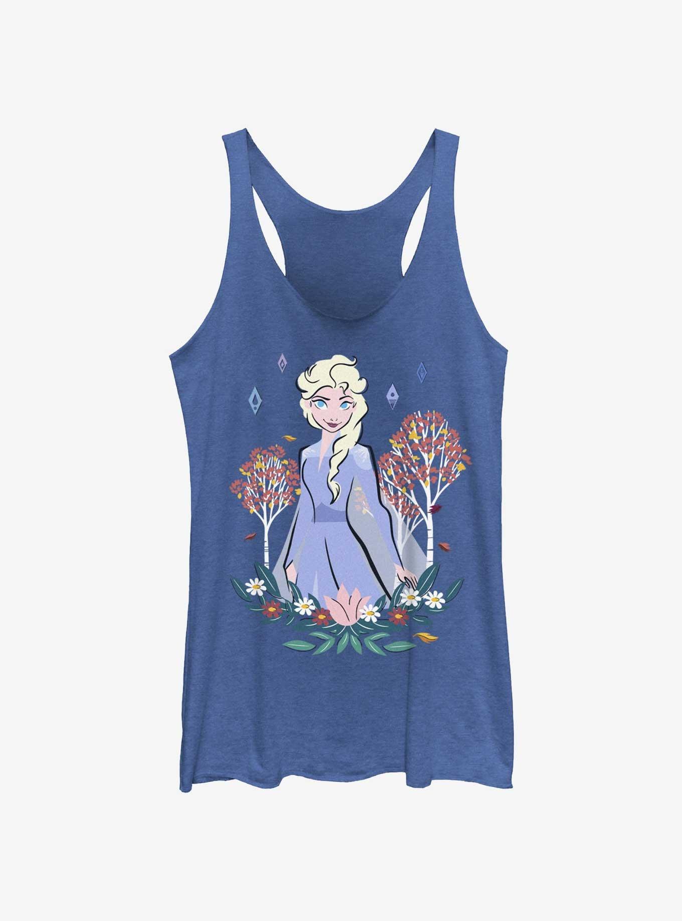 Disney Frozen Elsa Flowers Girls Tank, , hi-res