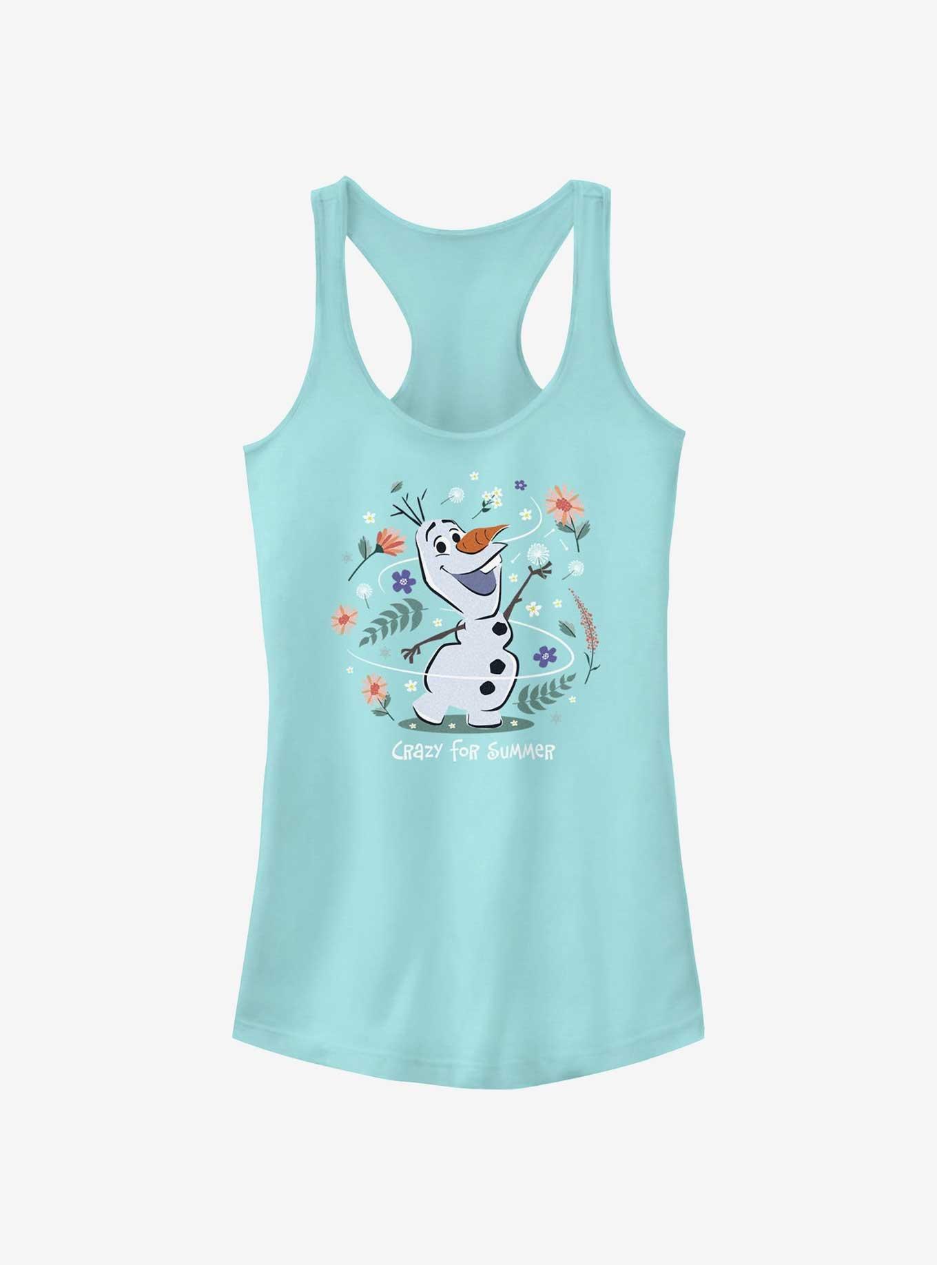 Disney Frozen Crazy For Summer Olaf Girls Tank