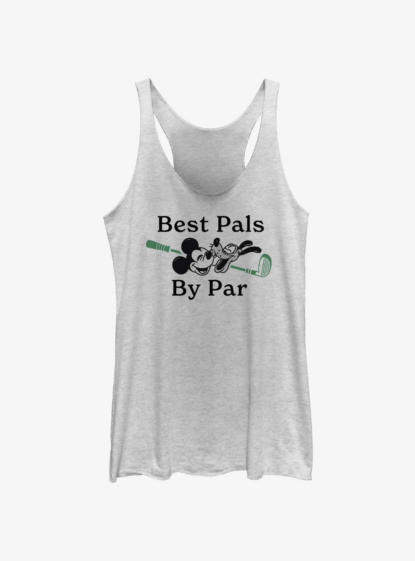 Disney Mickey Mouse & Pluto Best Pals By Par Girls Tank Top