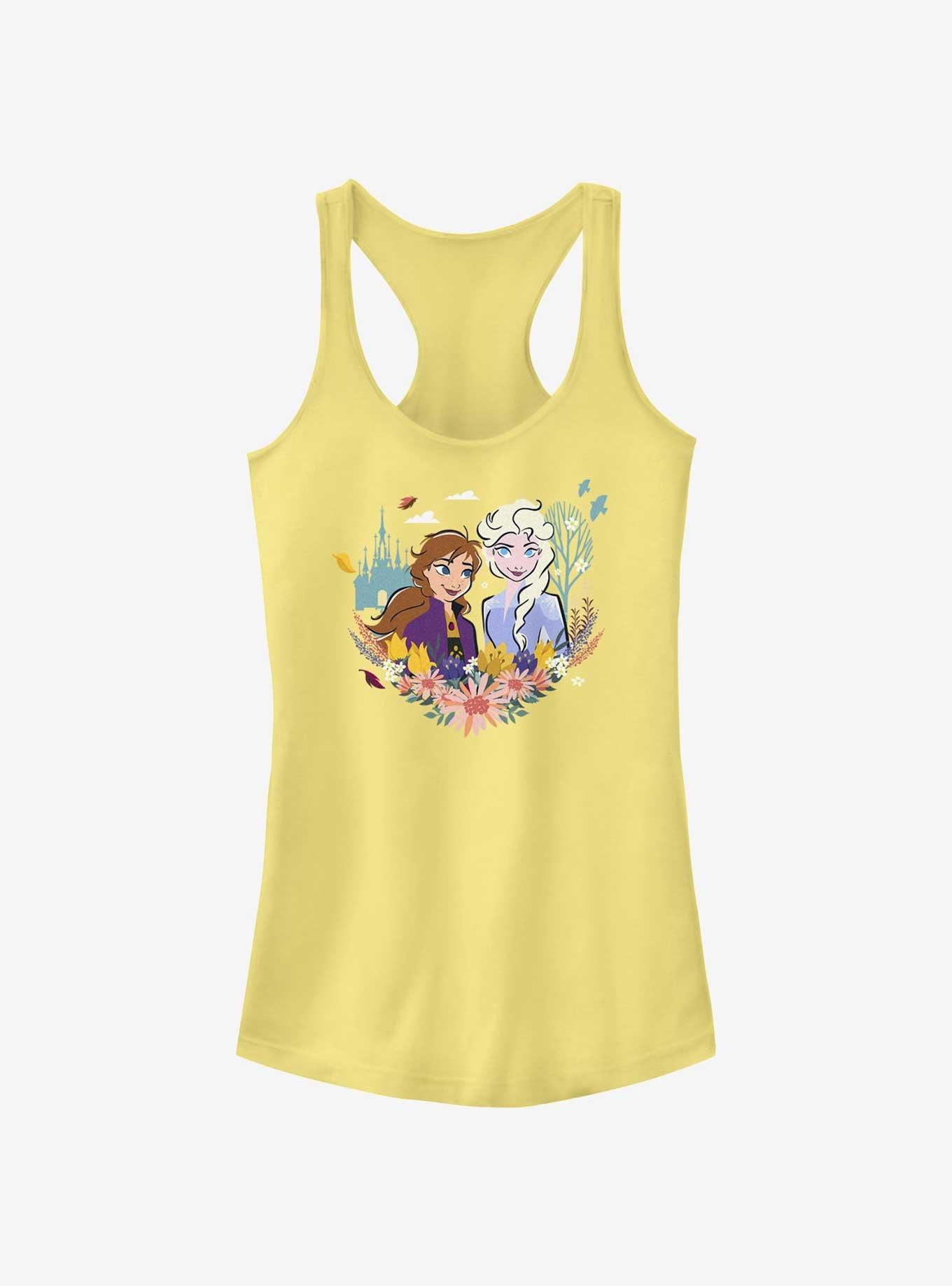 Disney Frozen 2 Sisters Together Girls Tank, BANANA, hi-res