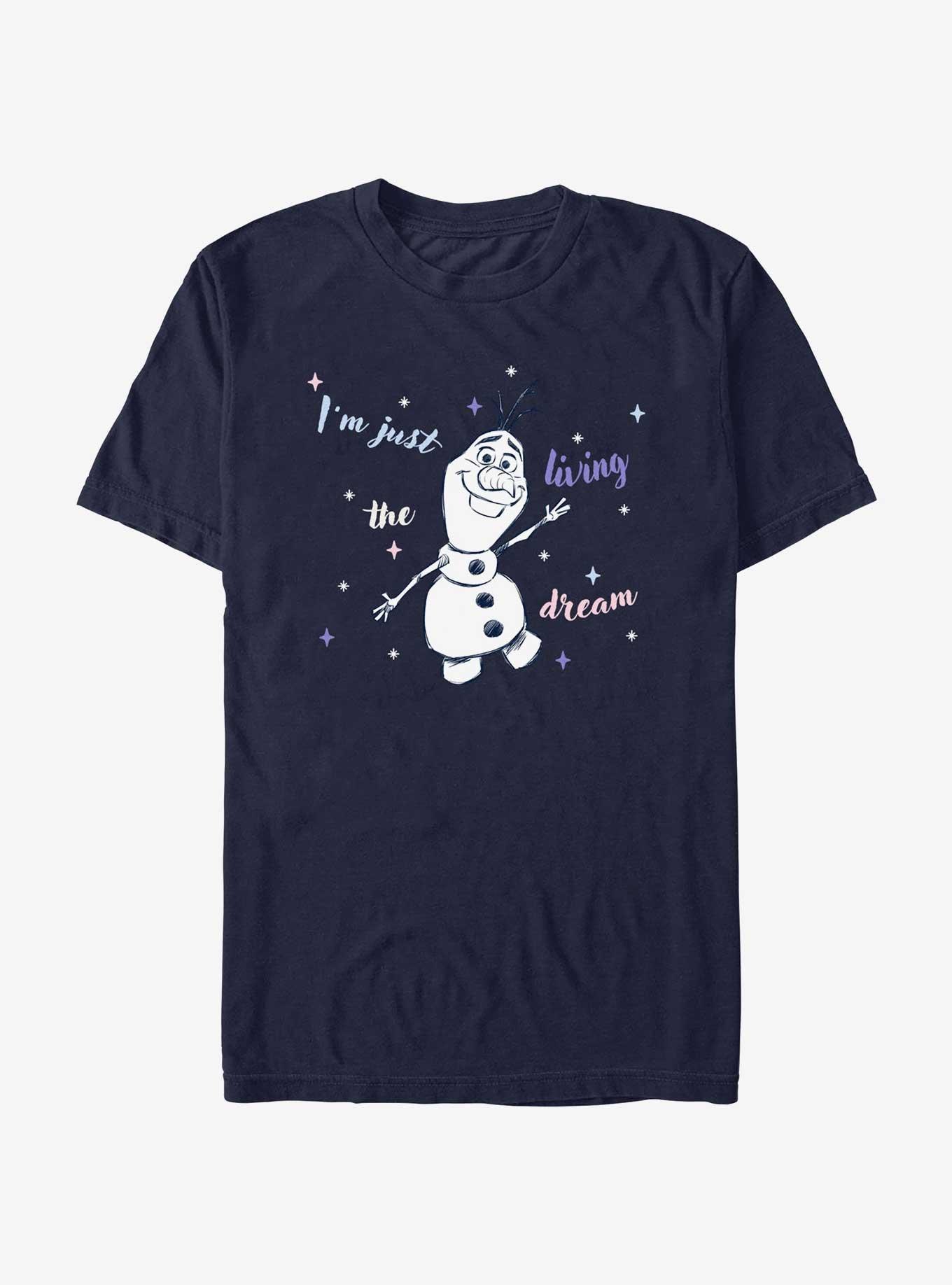 Disney Frozen 2 I'm Living The Dream Olaf T-Shirt